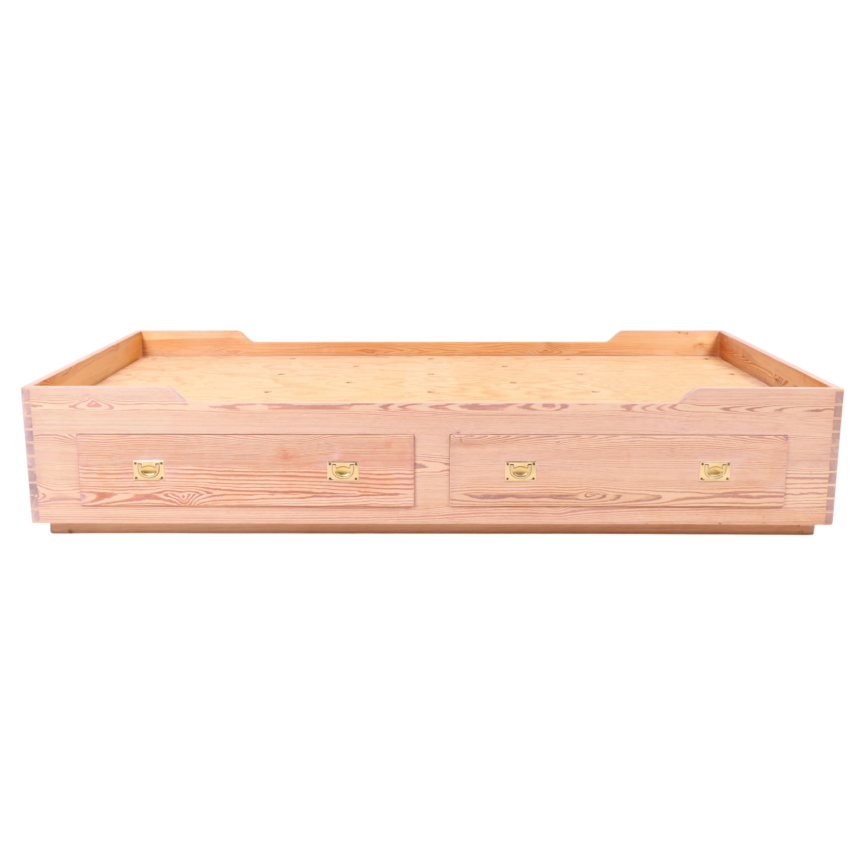 Midcentury Daybed in Solid Pine by Thorald Madsen, Made in Denmark