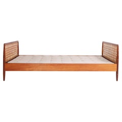 Midcentury Daybed in Teak and Oak, Made in Denmark, 1960s