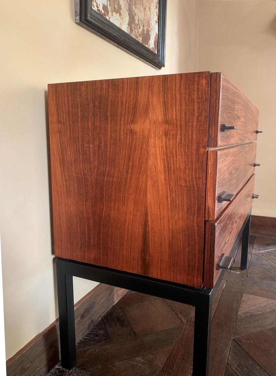 Veneer Midcentury De Coene Cabinet