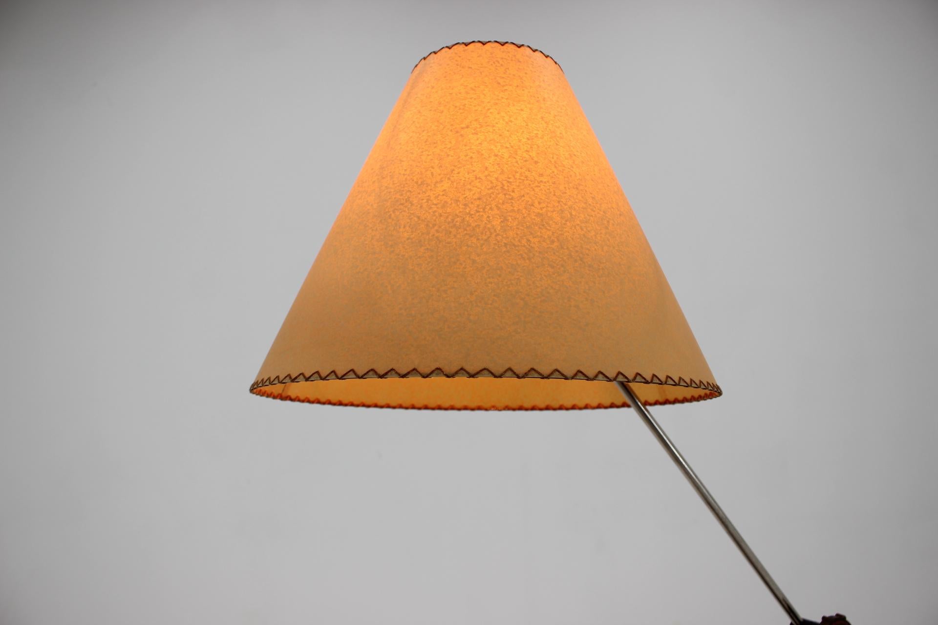 Mid-20th Century Midcentury Design Adjustable Floor Lamp, 1960s For Sale