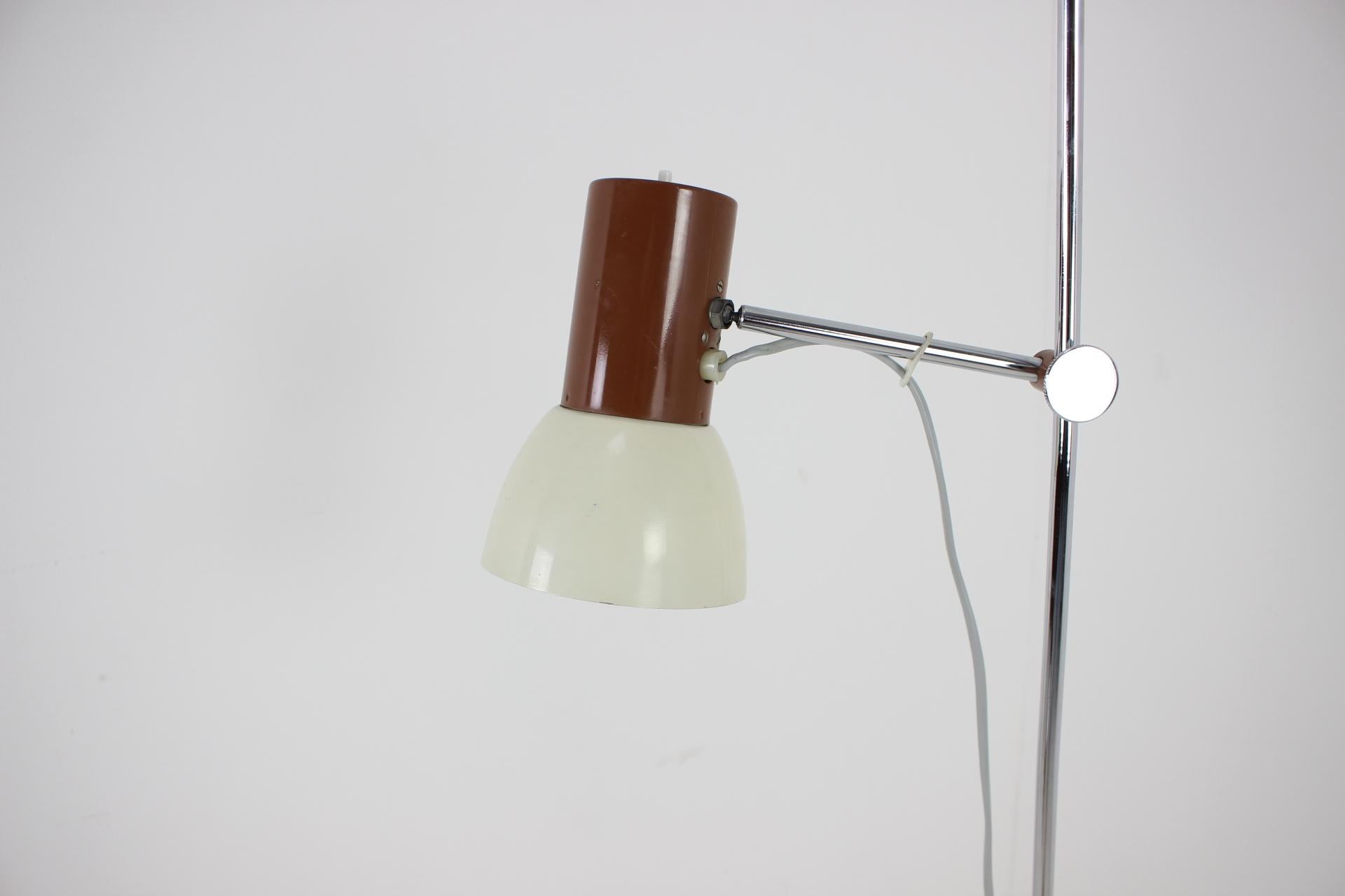 Mid-Century Modern Mid-Century Design Adjustable Floor Lamp, 1970s For Sale