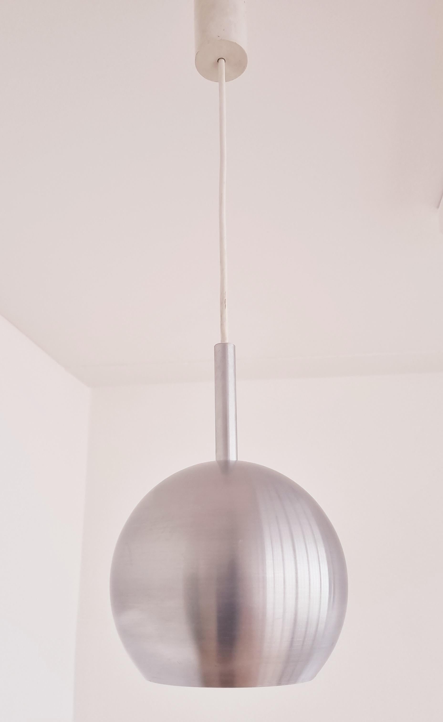Midcentury Design Ball Pendant ERCO, Germany, 1970s For Sale 1