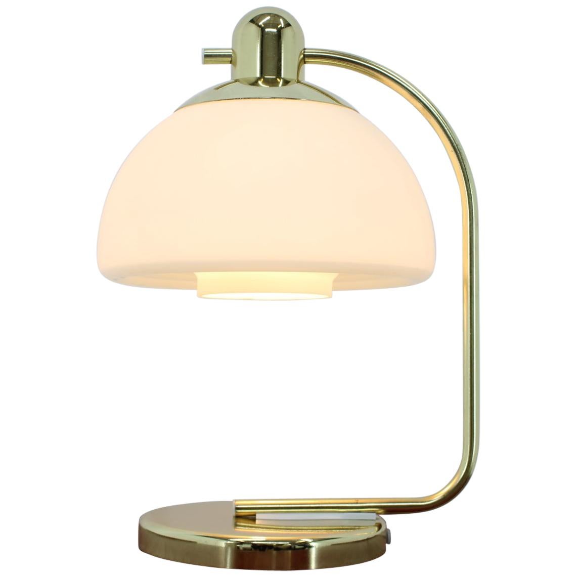 Midcentury Design Brass Table Lamp, Germany, 1980s For Sale