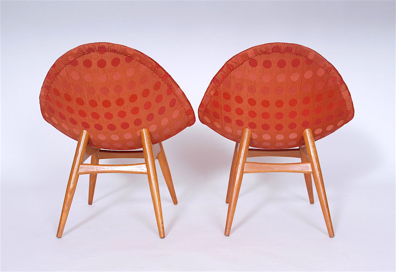 Midcentury Design Chairs of Miroslav Navratil, 1970s In Good Condition In Praha, CZ