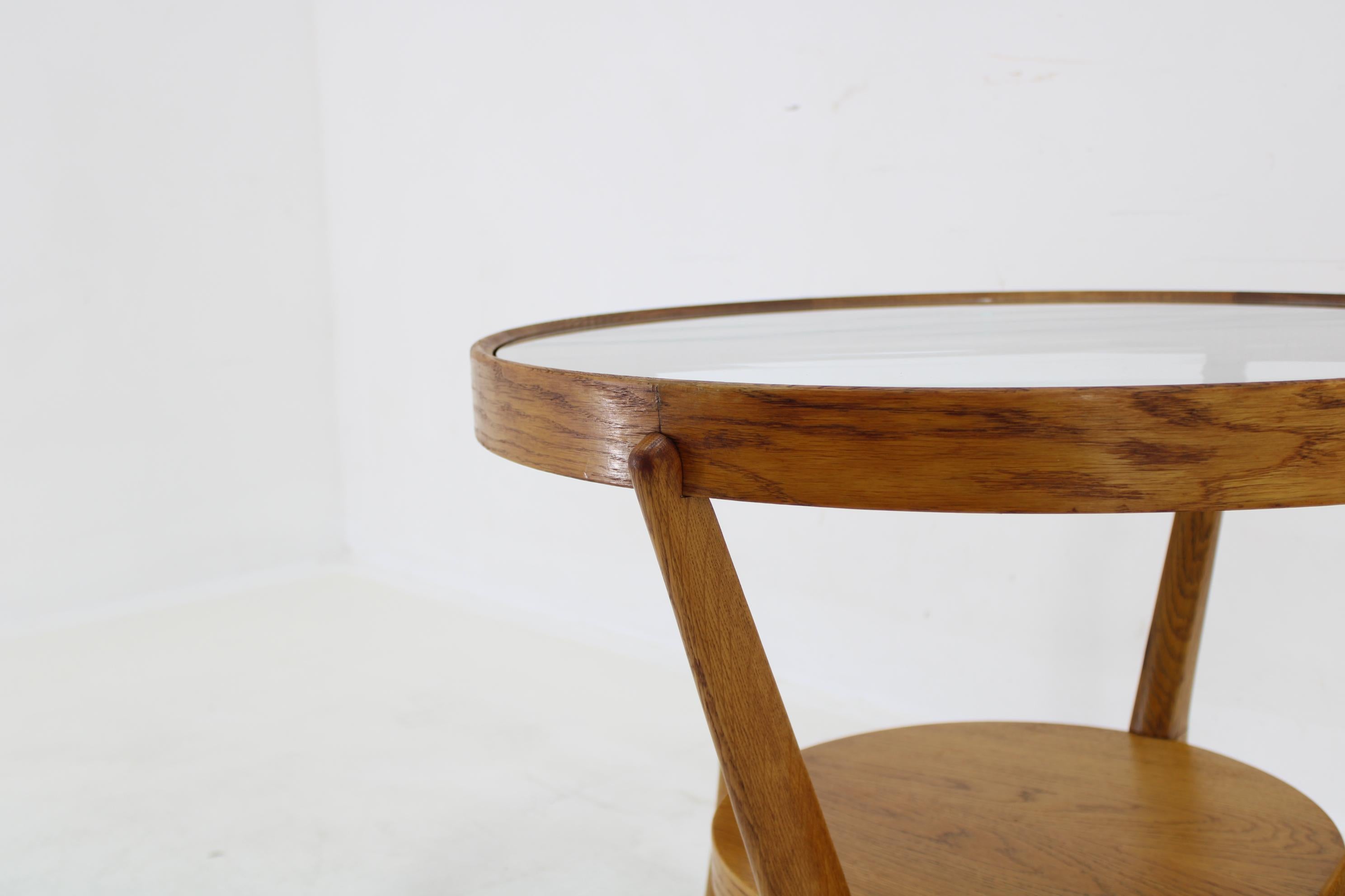 Table basse en chrome et verre fumé design du milieu du siècle - années 1970 Bon état - En vente à Praha, CZ