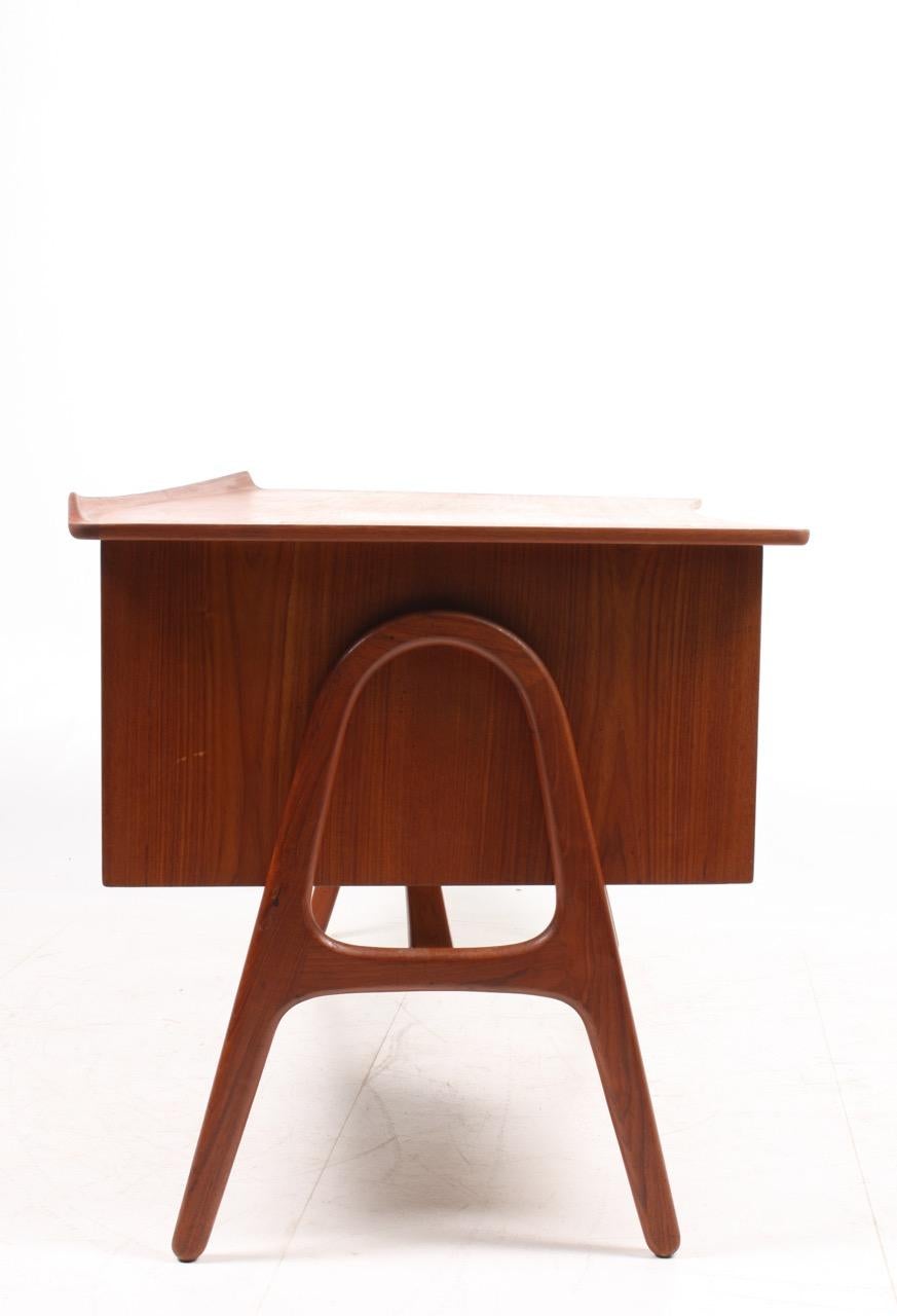 Mid-20th Century Midcentury Design Desk in Teak by Svend Aage Madsen, 1950s