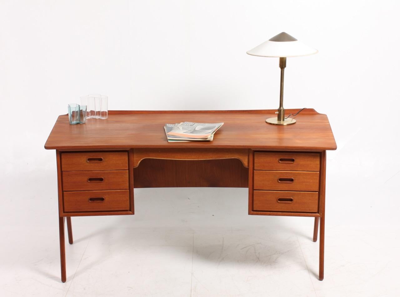 Midcentury Design Desk in Teak by Svend Aage Madsen, 1950s 3