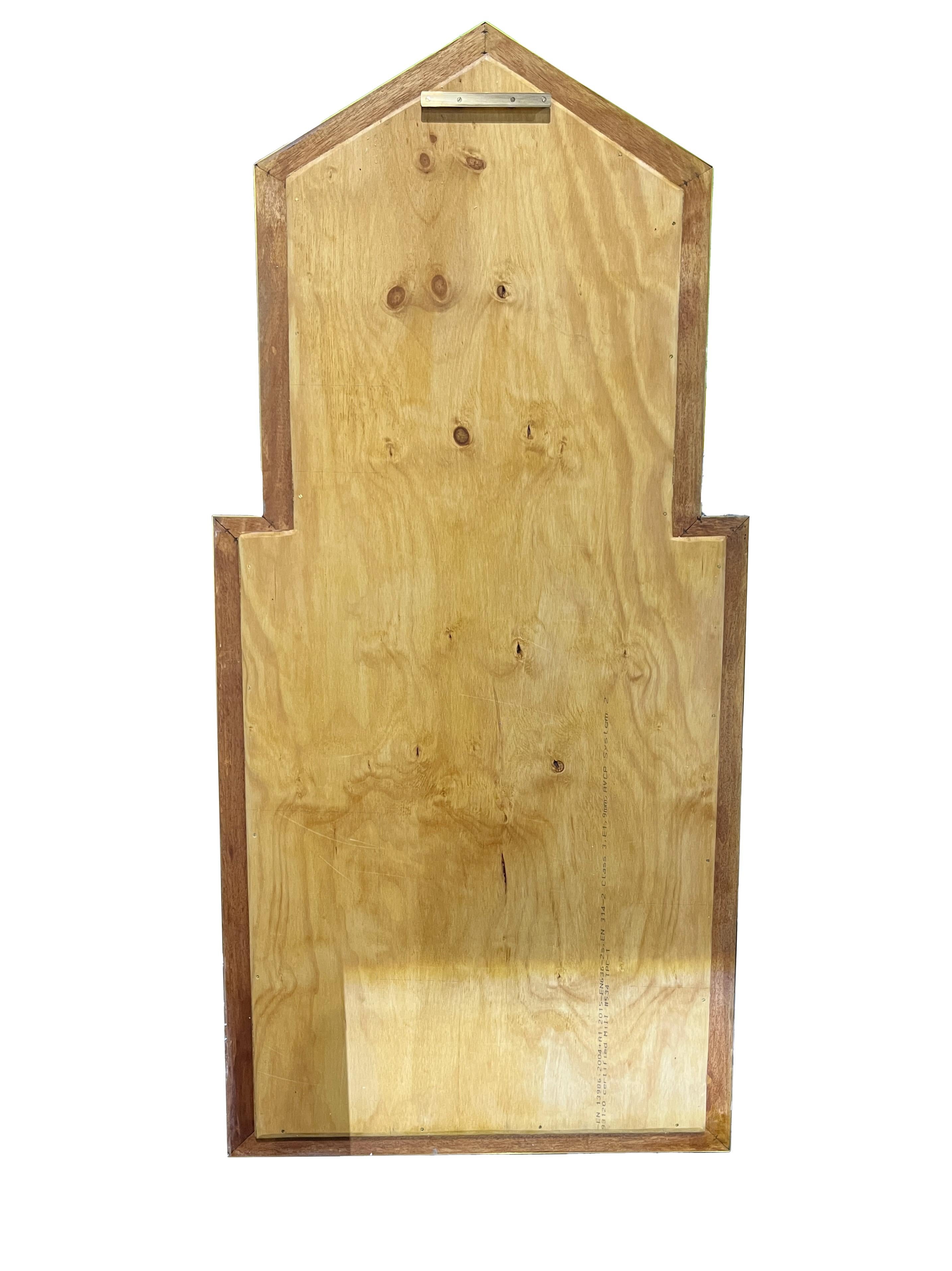 XXI secolo e contemporaneo Specchio da terra in legno di design del Medioevo a tutta lunghezza in vendita