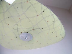 Midcentury Design Glass Pendant/Napako, 1960s