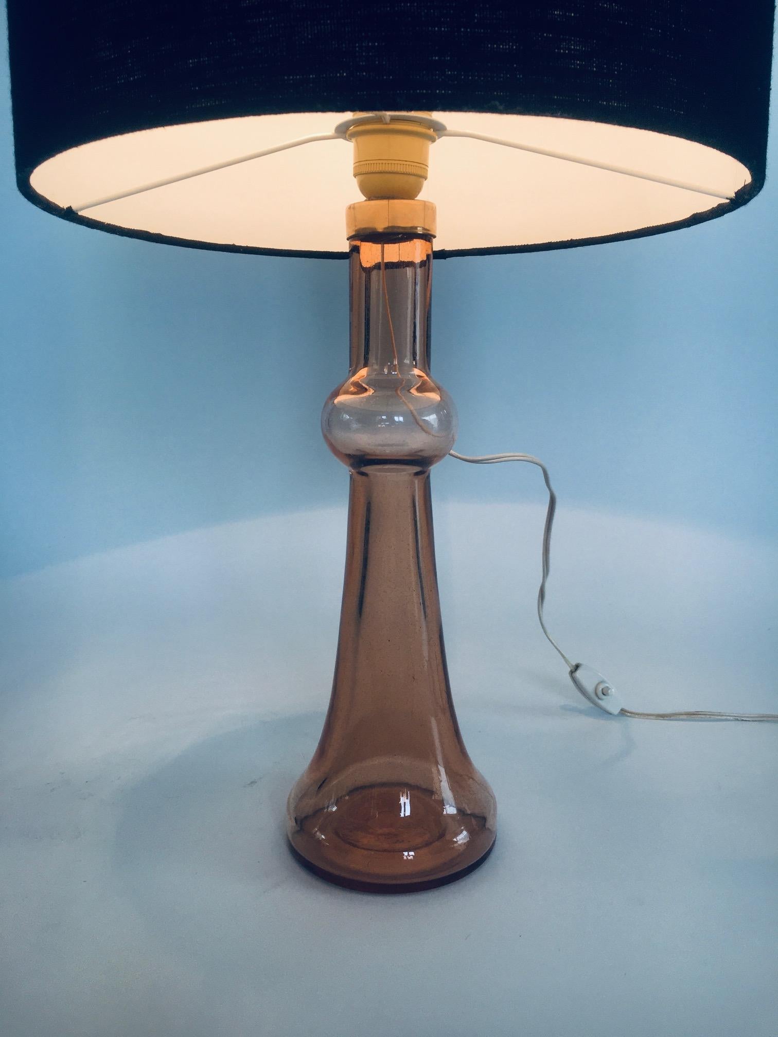 Midcentury Design Glass Table Lamp Set by Nanny Still for Raak, Netherlands 1960 For Sale 9