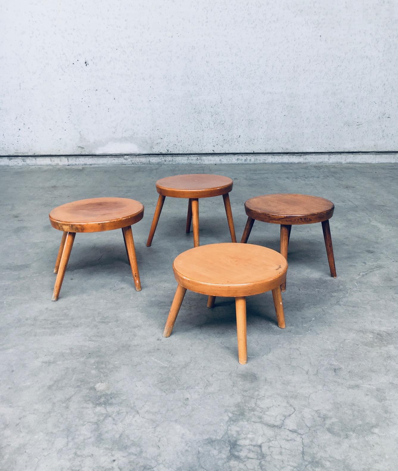 Midcentury Design Niedriger Beistelltisch, Belgien 1950er Jahre im Angebot 2