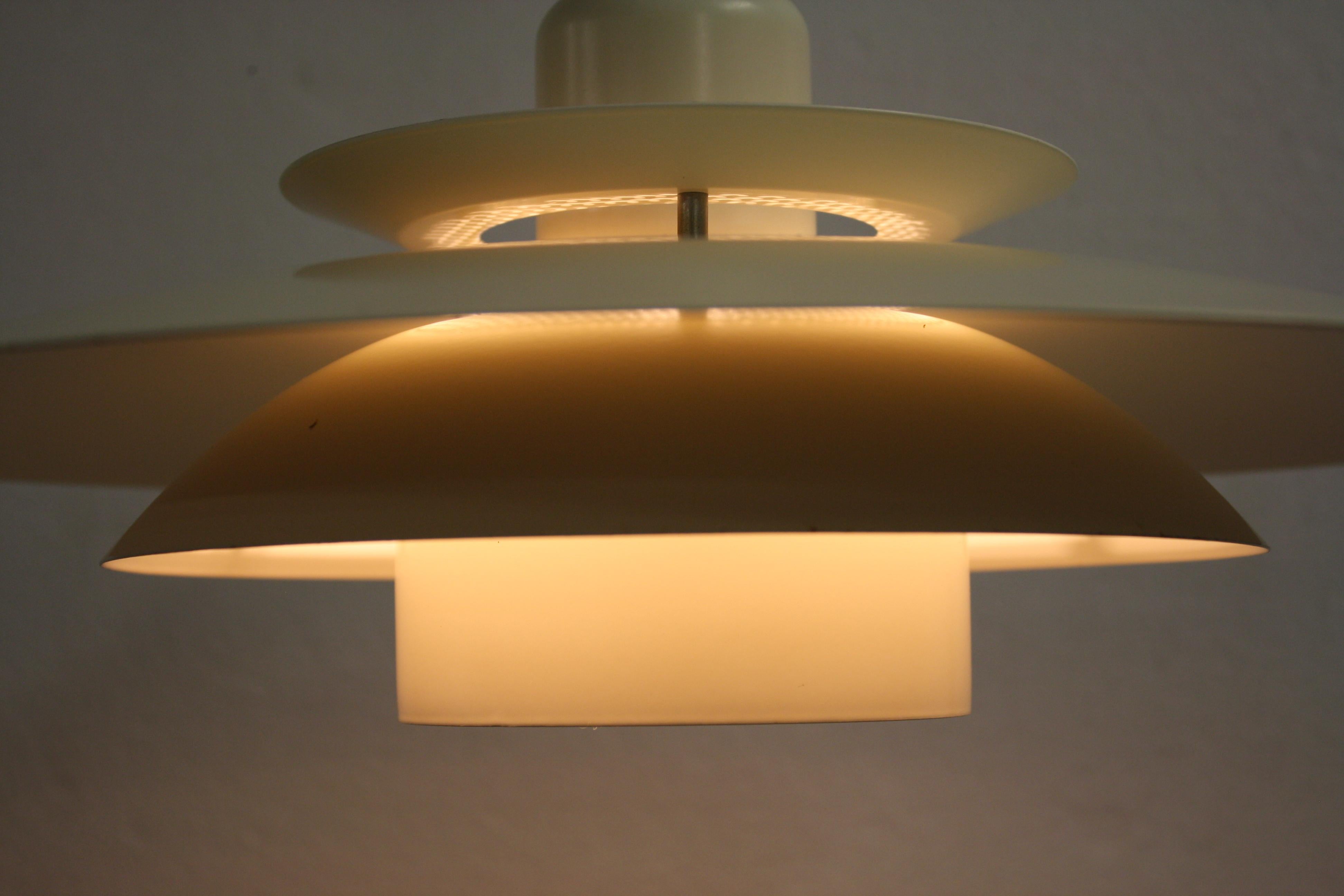 Midcentury Design Scandinavian Pendant Light, 1970s 3