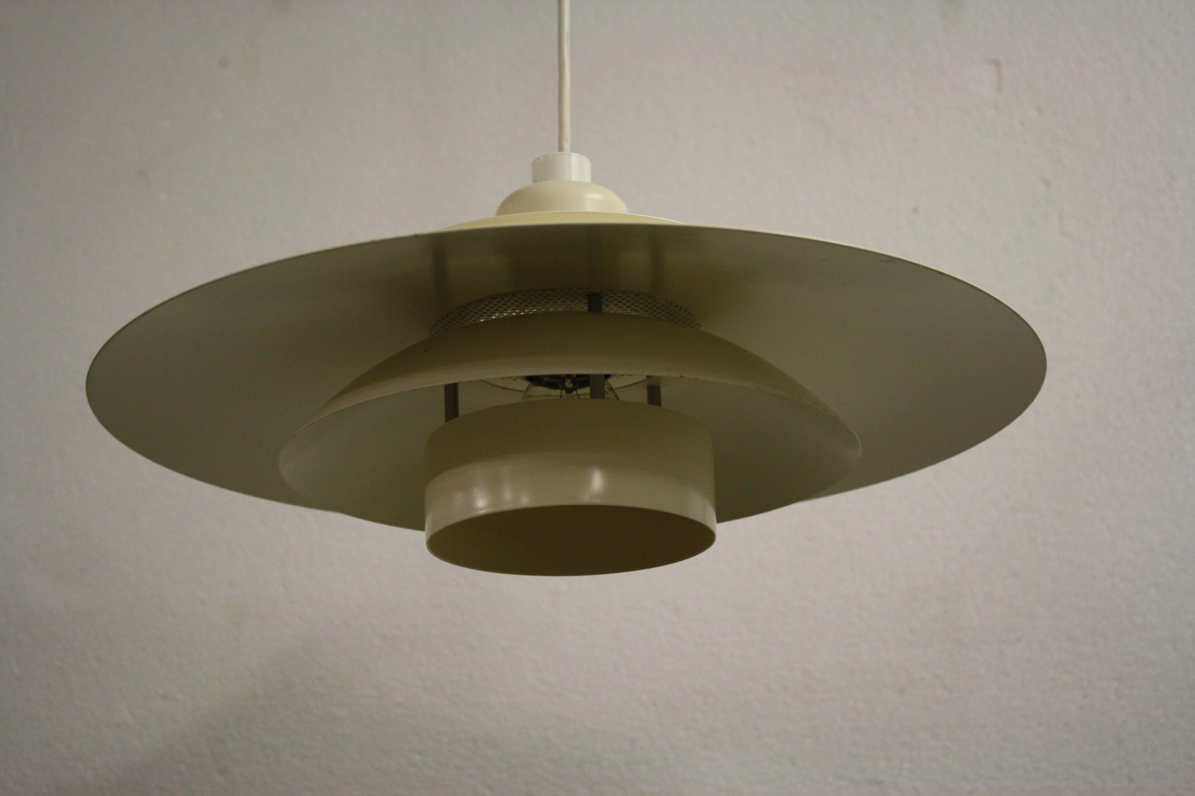 Late 20th Century Midcentury Design Scandinavian Pendant Light, 1970s