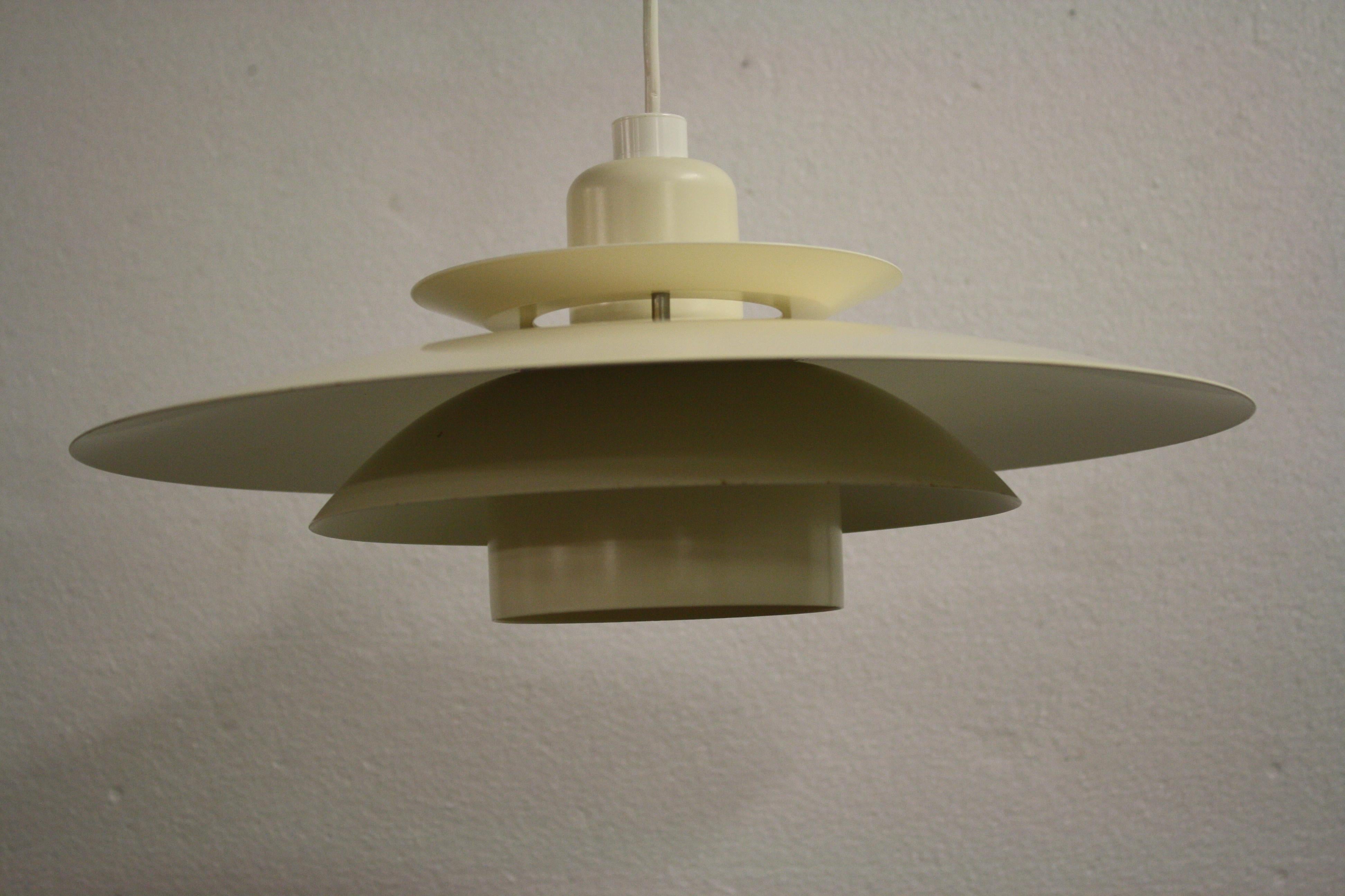 Midcentury Design Scandinavian Pendant Light, 1970s 2