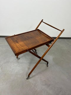 Midcentury design serving trolley by Thonet Mundus