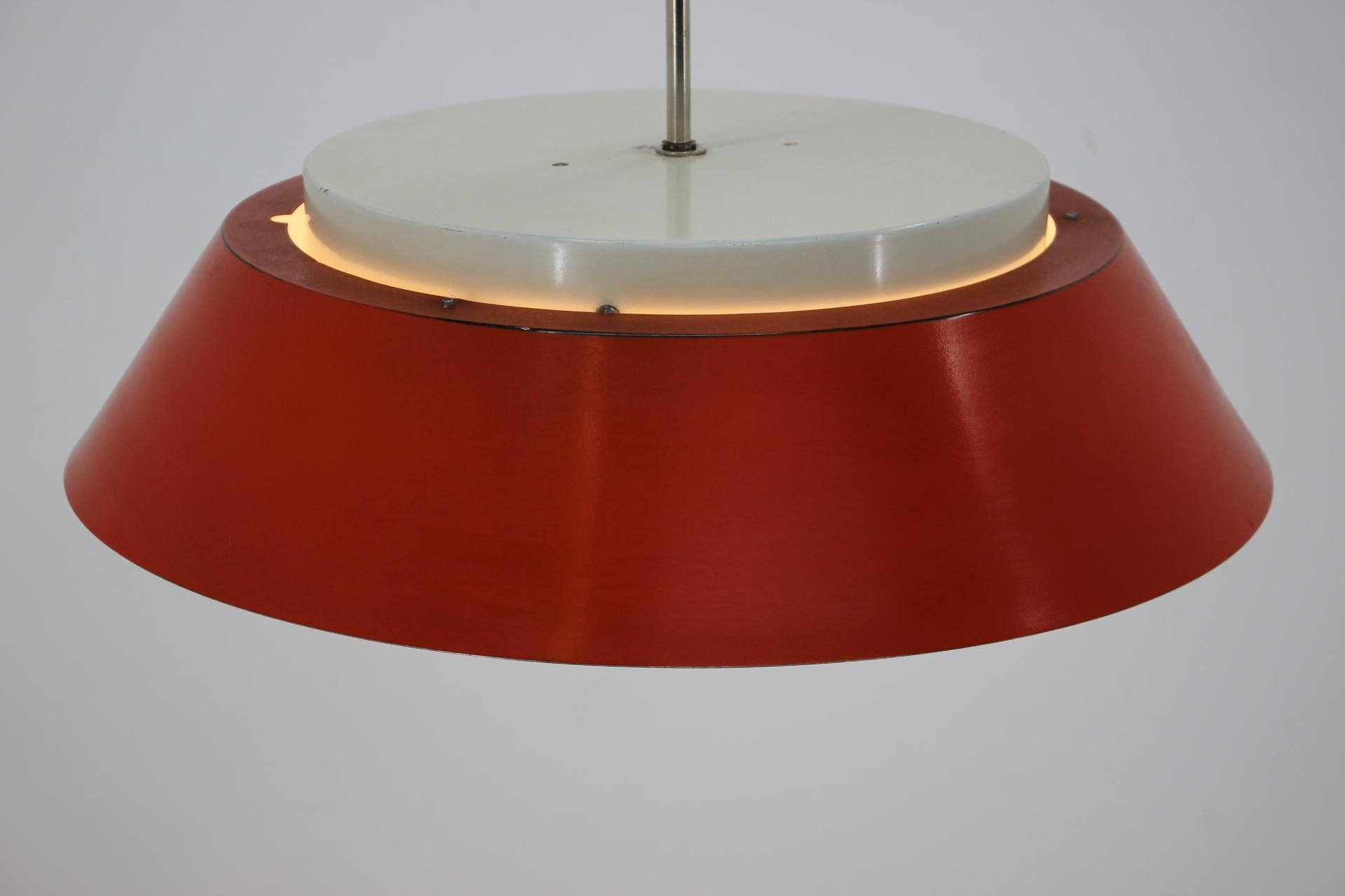 Midcentury Design Space Age UFO Pendant by Napako, 1970s In Good Condition In Praha, CZ