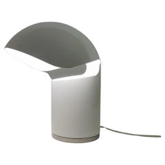 Lampe de table design du milieu du siècle dernier par Franco Buzzi pour Francesconi  En métal Itali 60s