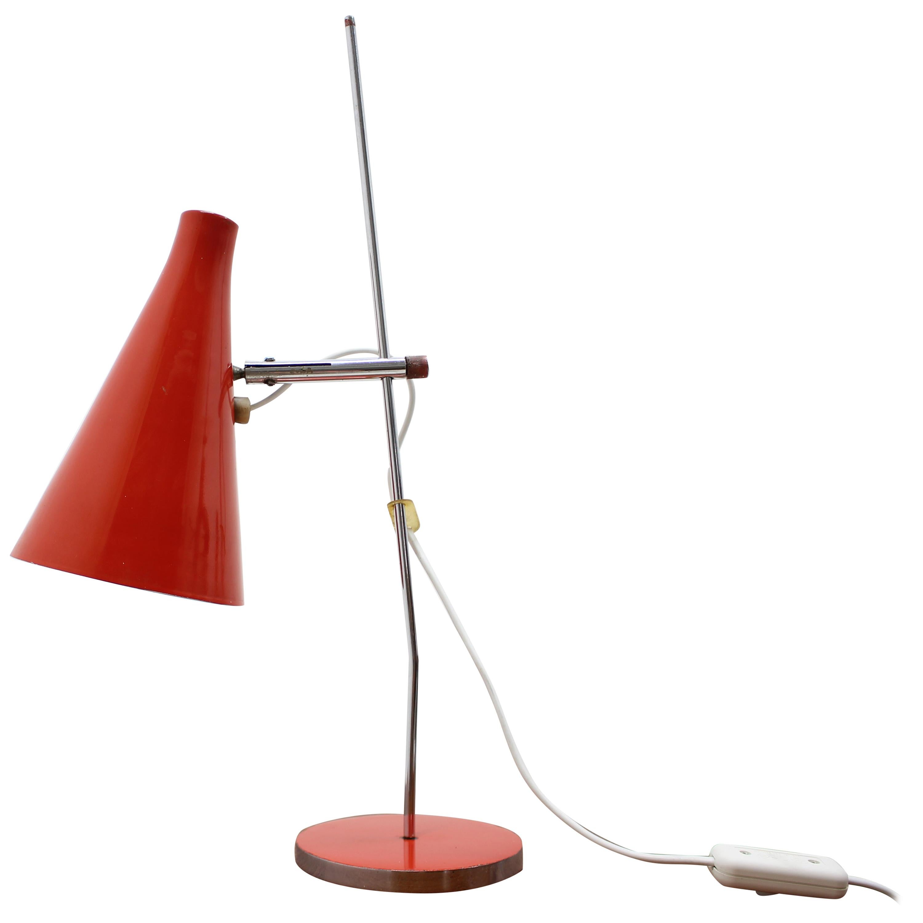 Tischlampe im Mid-Century-Design von Josef Hurka, 1960er Jahre