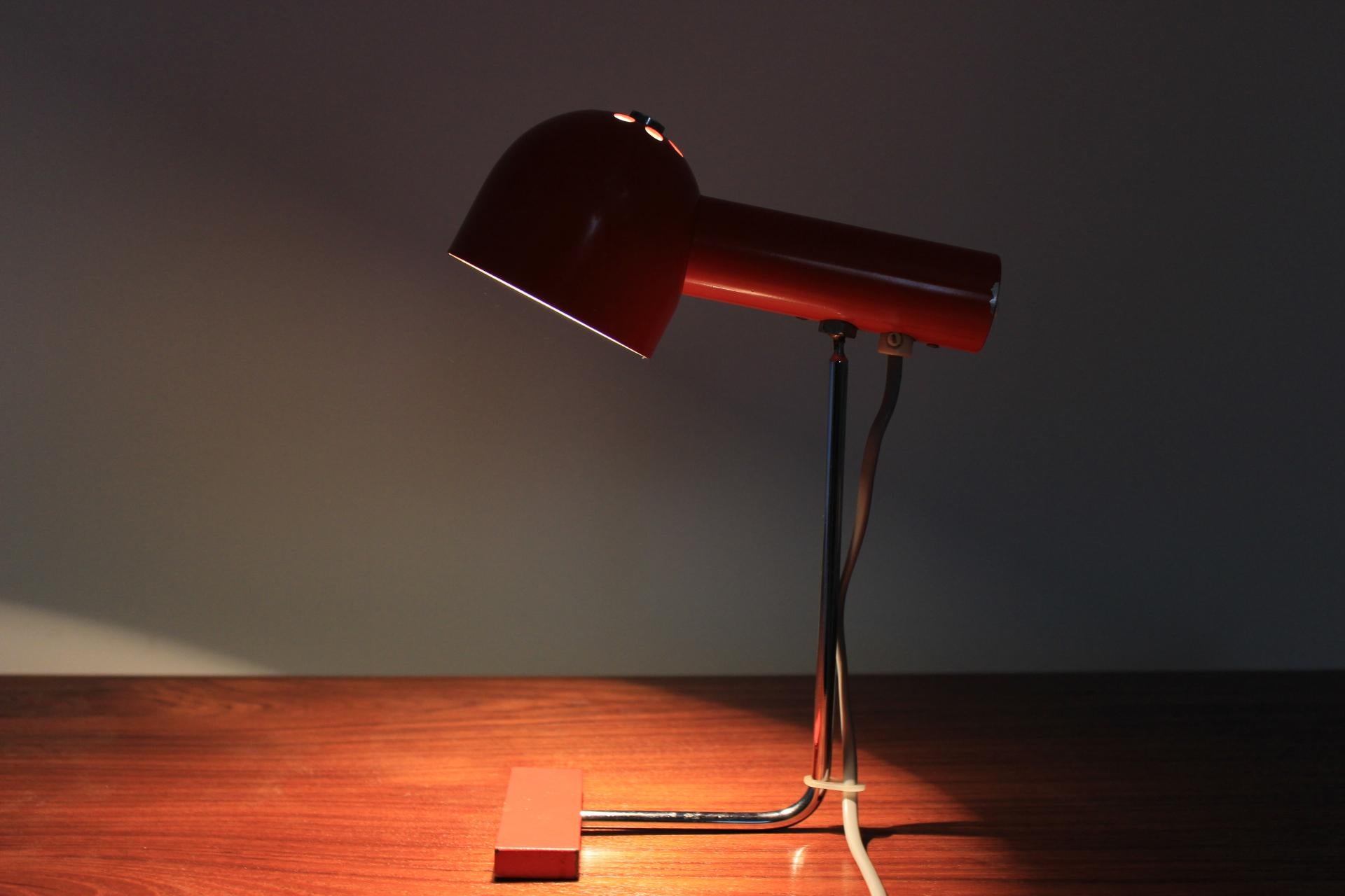 Midcentury Design Table Lamp by Josef Hůrka For Sale 1