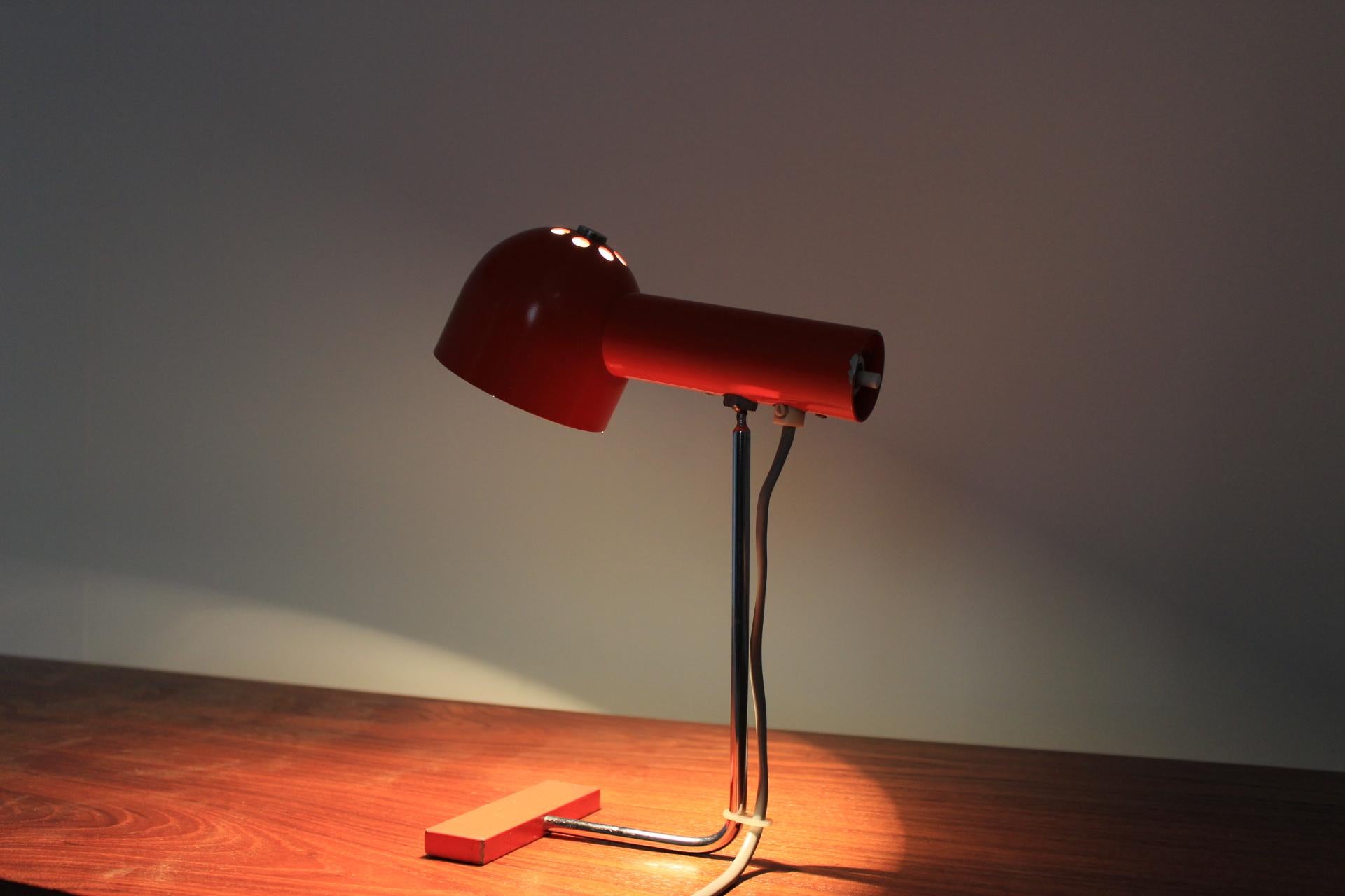 Midcentury Design Table Lamp by Josef Hůrka For Sale 2