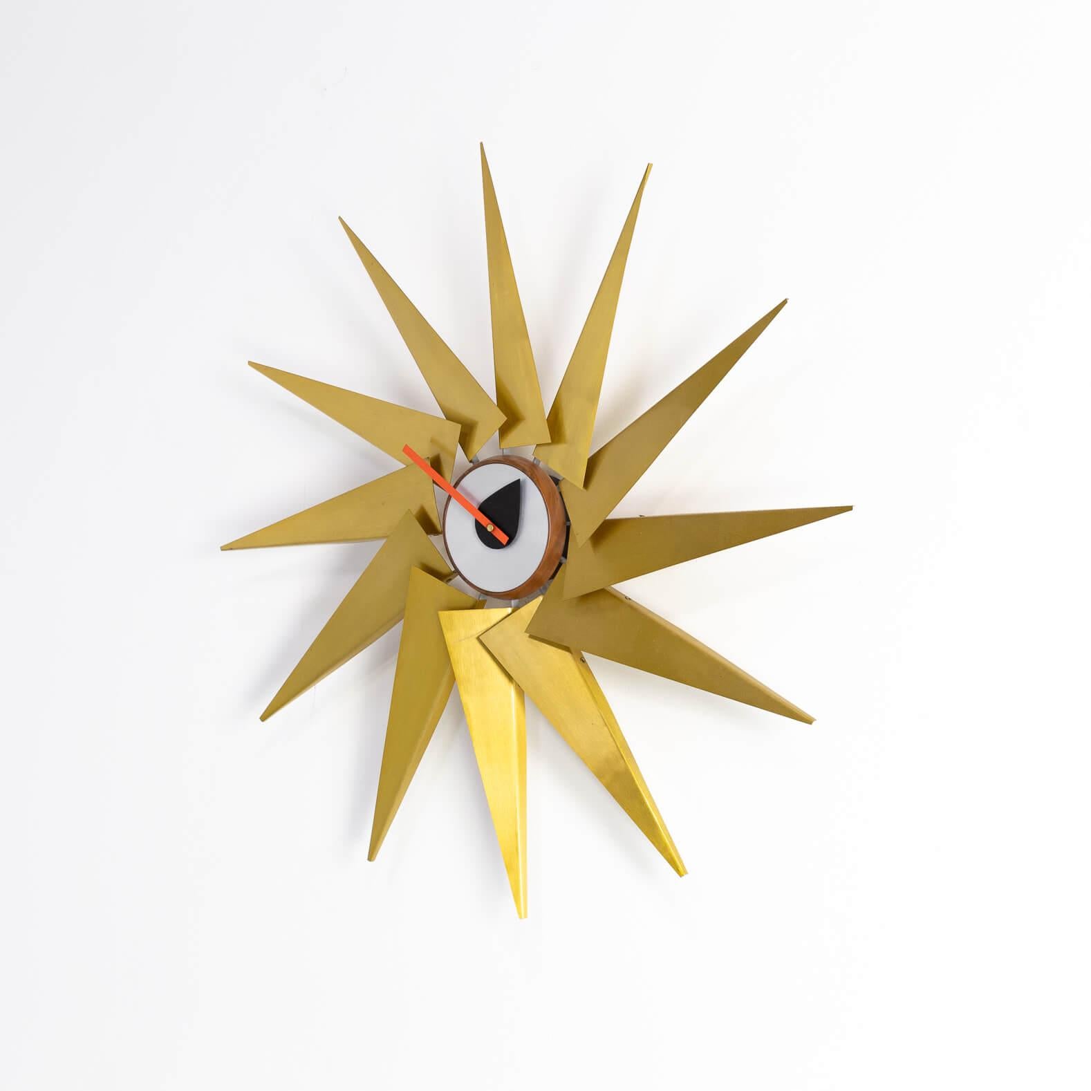 In the 1960s George Nelson designed some beautiful clocks for Howard Miller. He analyzed how people interact with clocks and hypothesized that numbers on a clock where unnecessary. This lead to a line of design clocks with, specially those days,