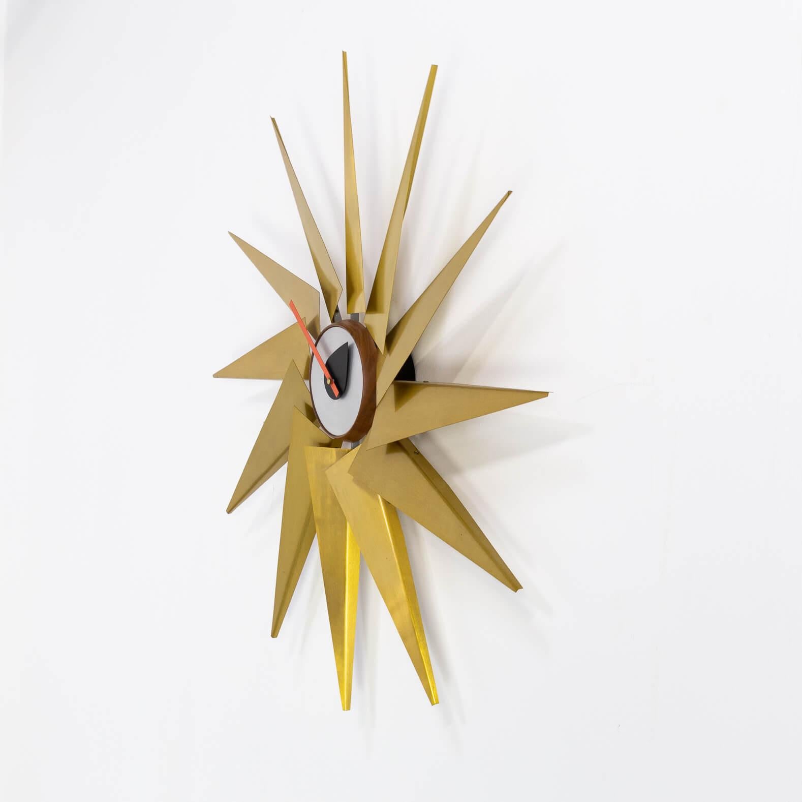 Swiss Midcentury Design ‘turbine’ Wall Clock