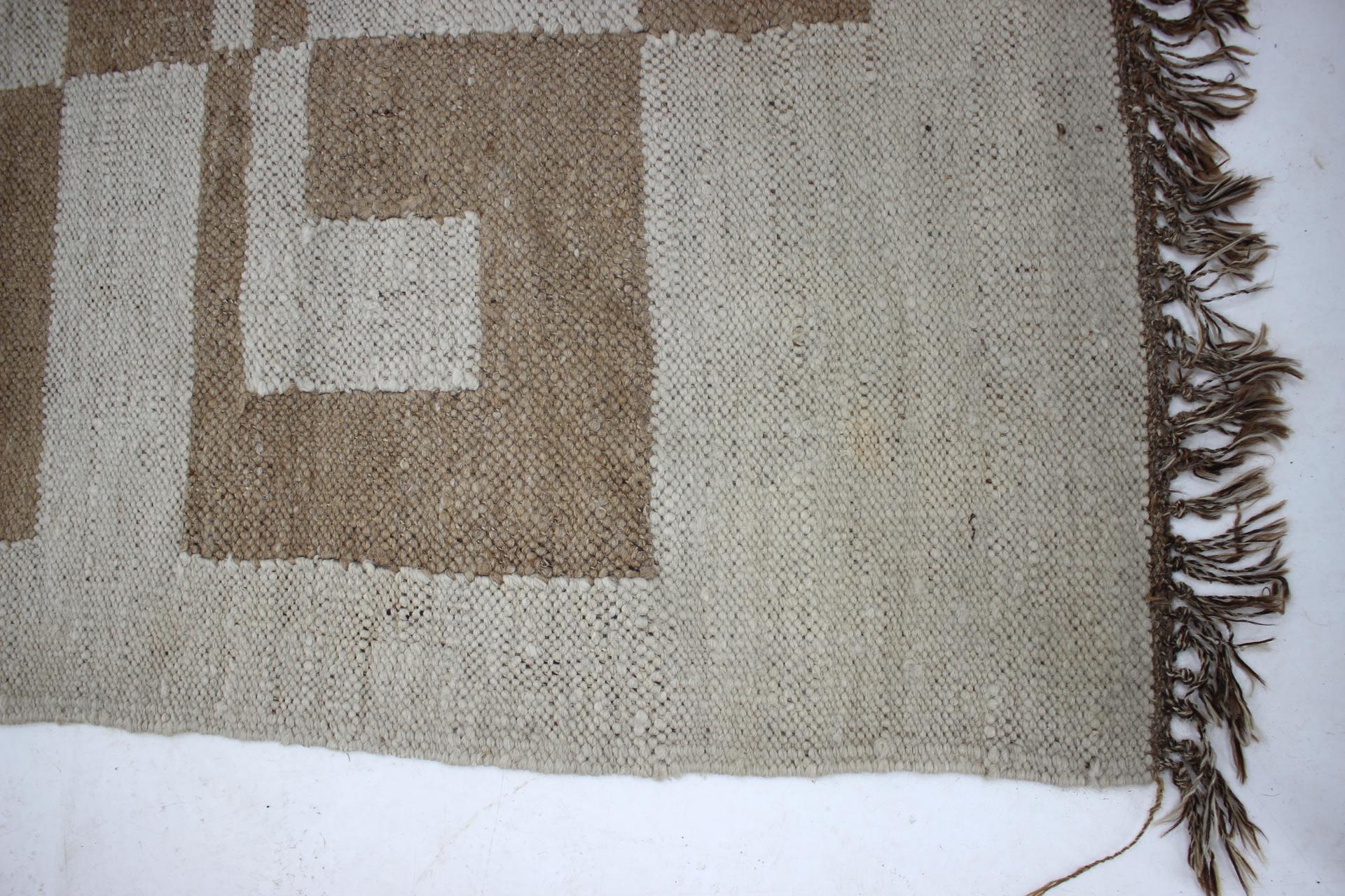 Mid-Century Modern Midcentury Design Wool Carpet Rug / Carpet, 1980 For Sale