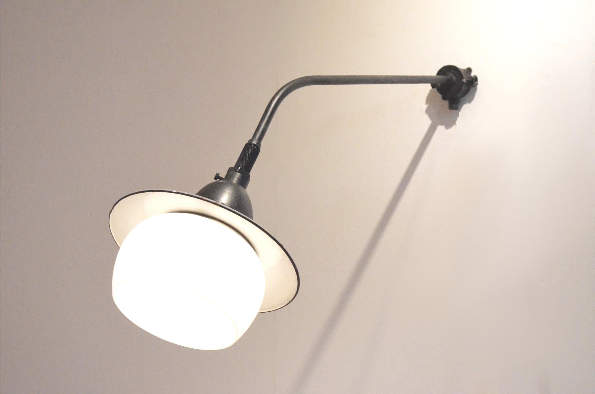 Midcentury Design ZAL 30/02 Industrial Lamp by Philips For Sale 3