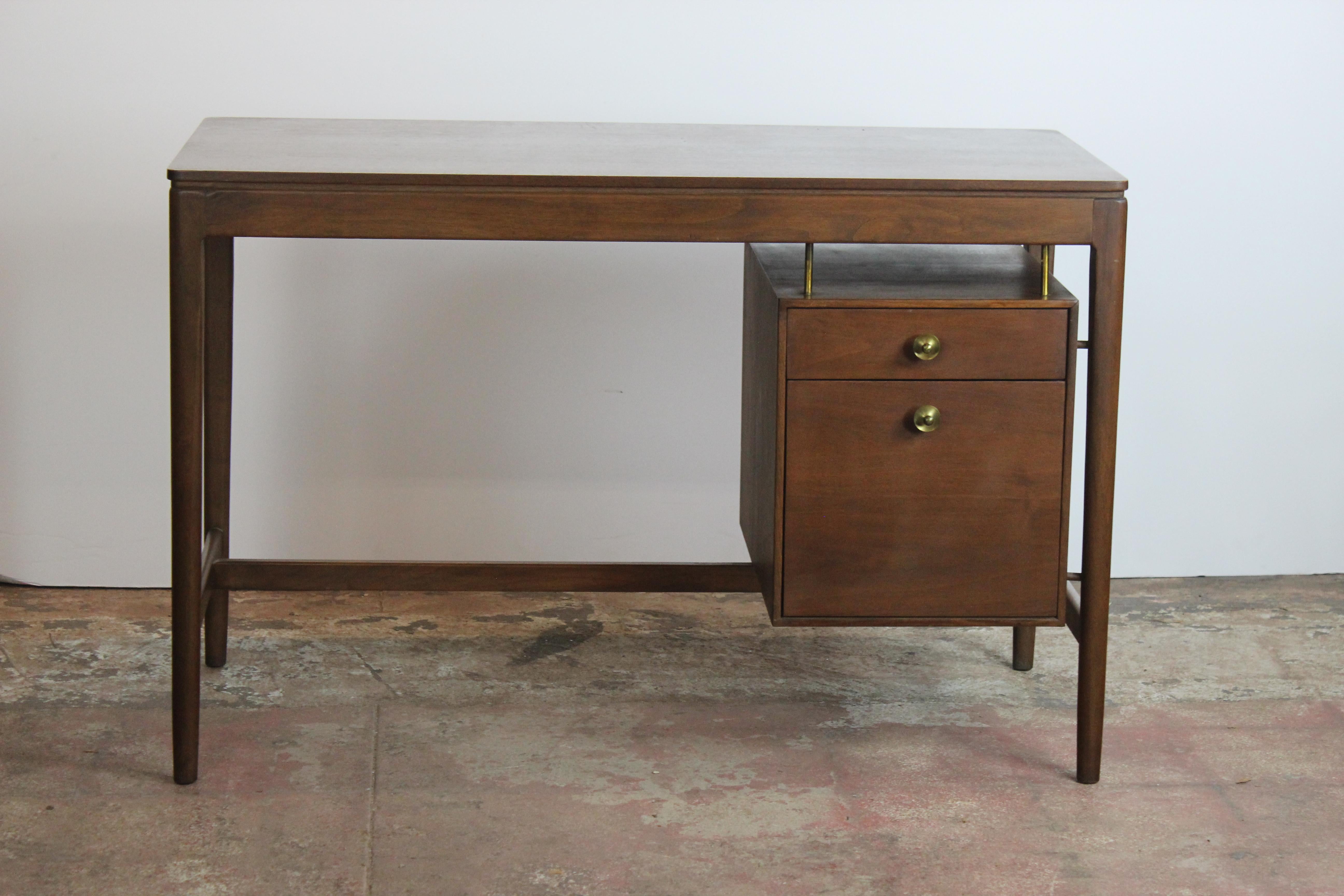 American Midcentury Desk and Chair