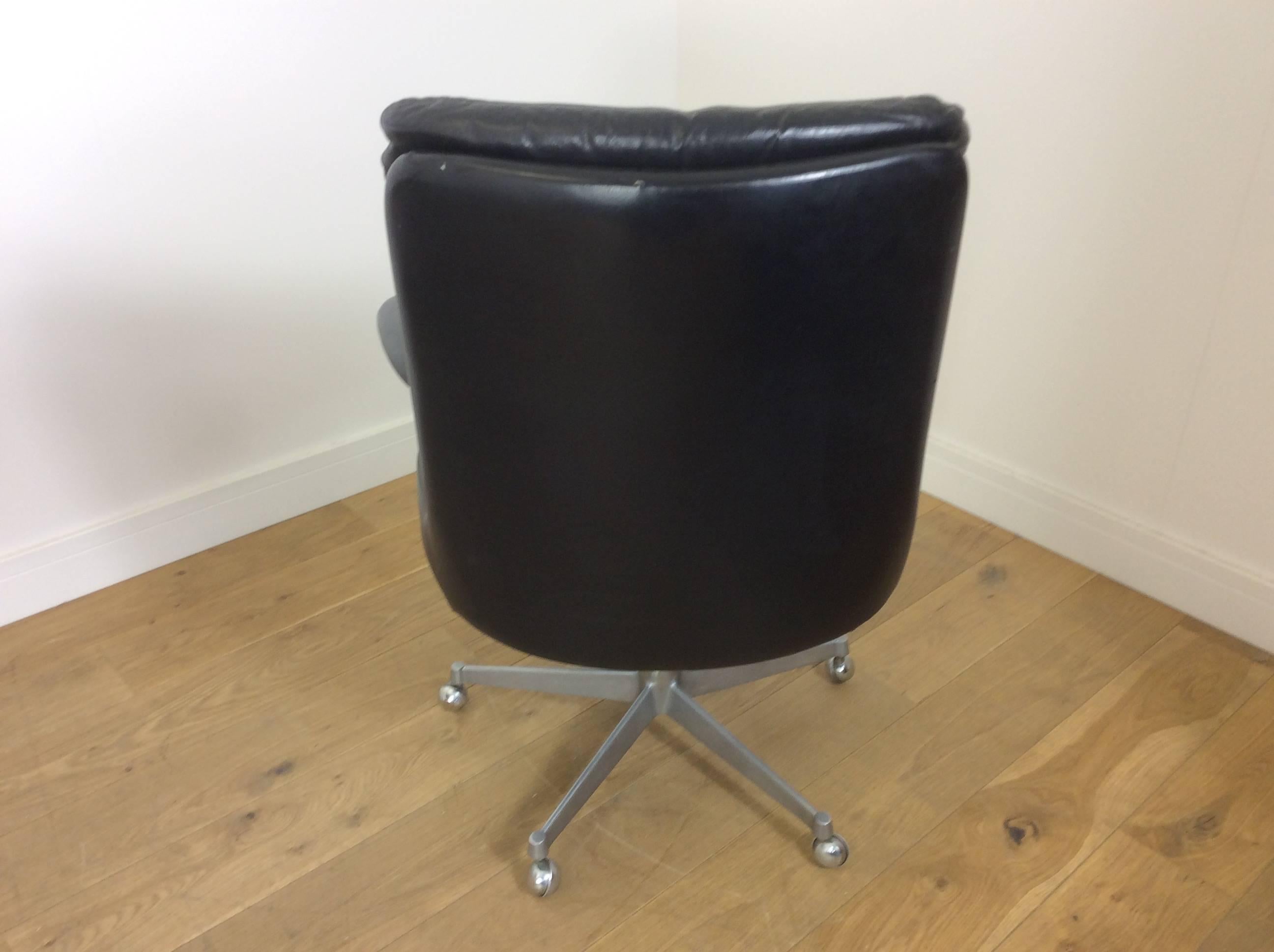 Danish Midcentury Desk Chair For Sale