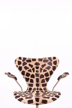 Sedia da scrivania del Medioevo Modello 3117 di Arne Jacobsen, anni '60