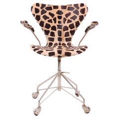 Midcentury Desk Chair Model 3117 by Arne Jacobsen, 1960s