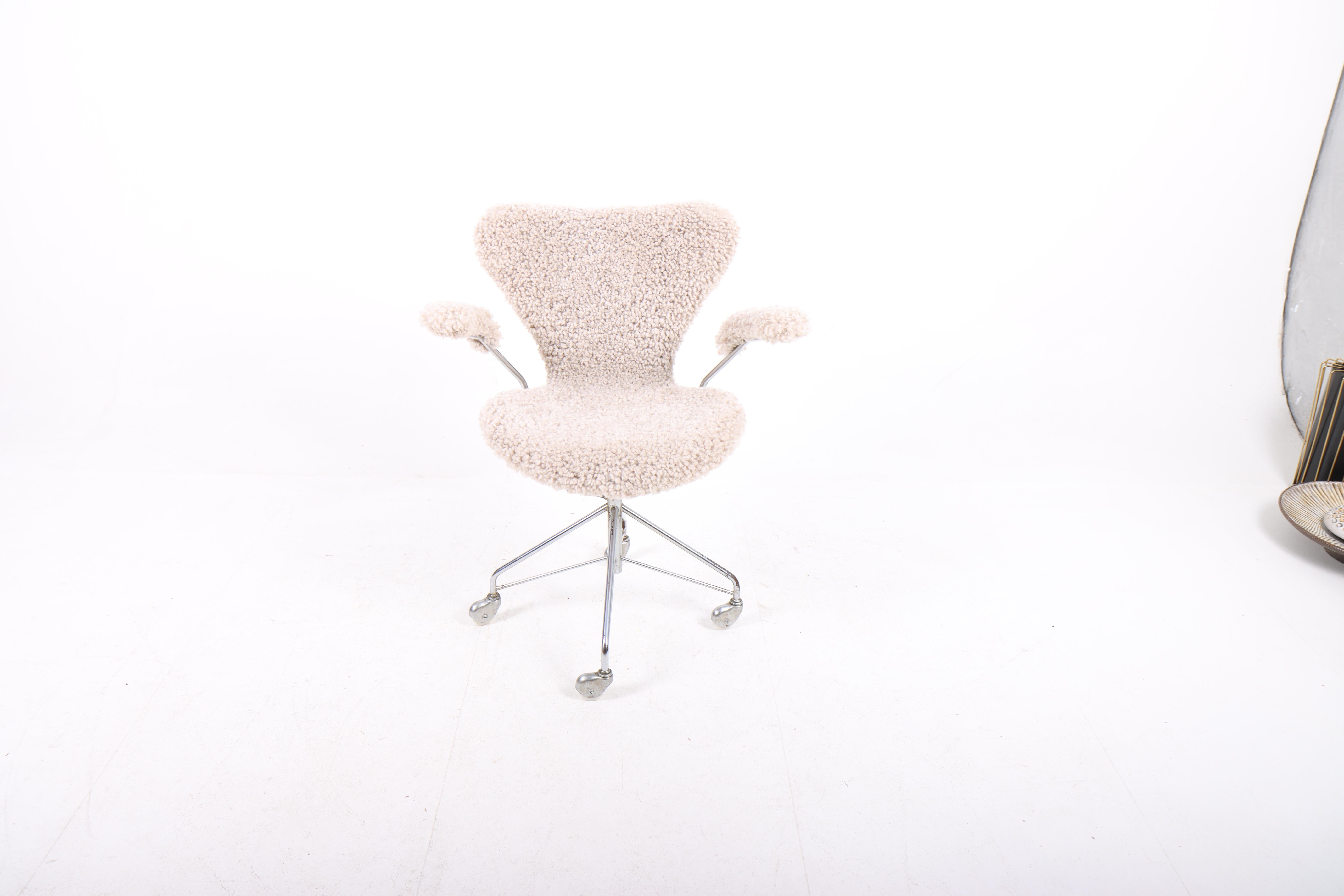 sheepskin office chair