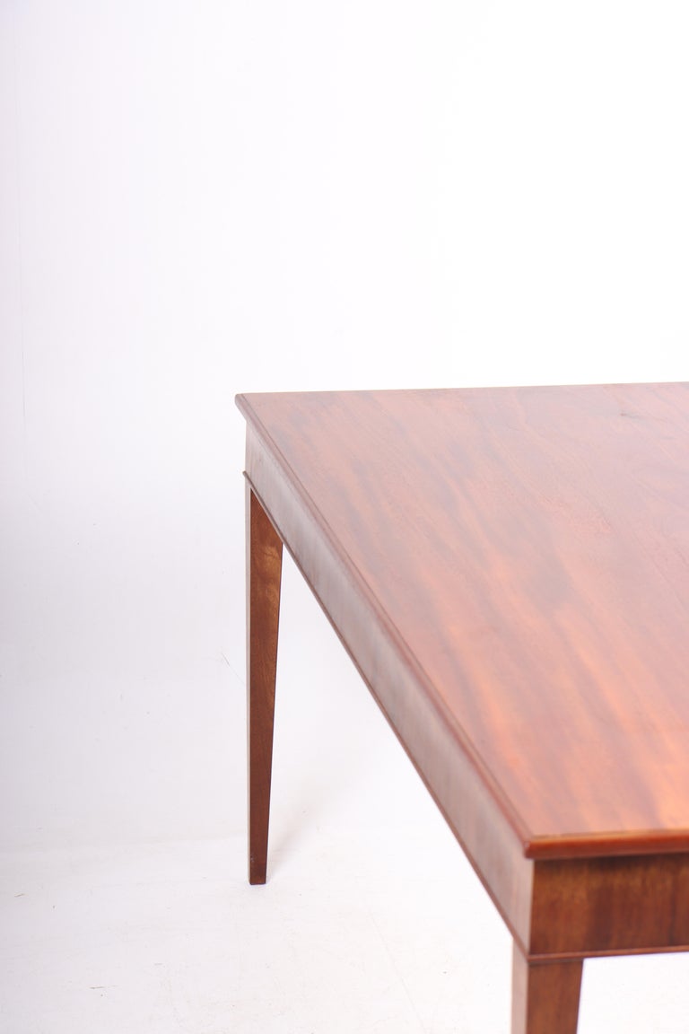 Mid-20th Century Midcentury Desk in Mahogany Designed by Frits Heningsen, 1950s For Sale
