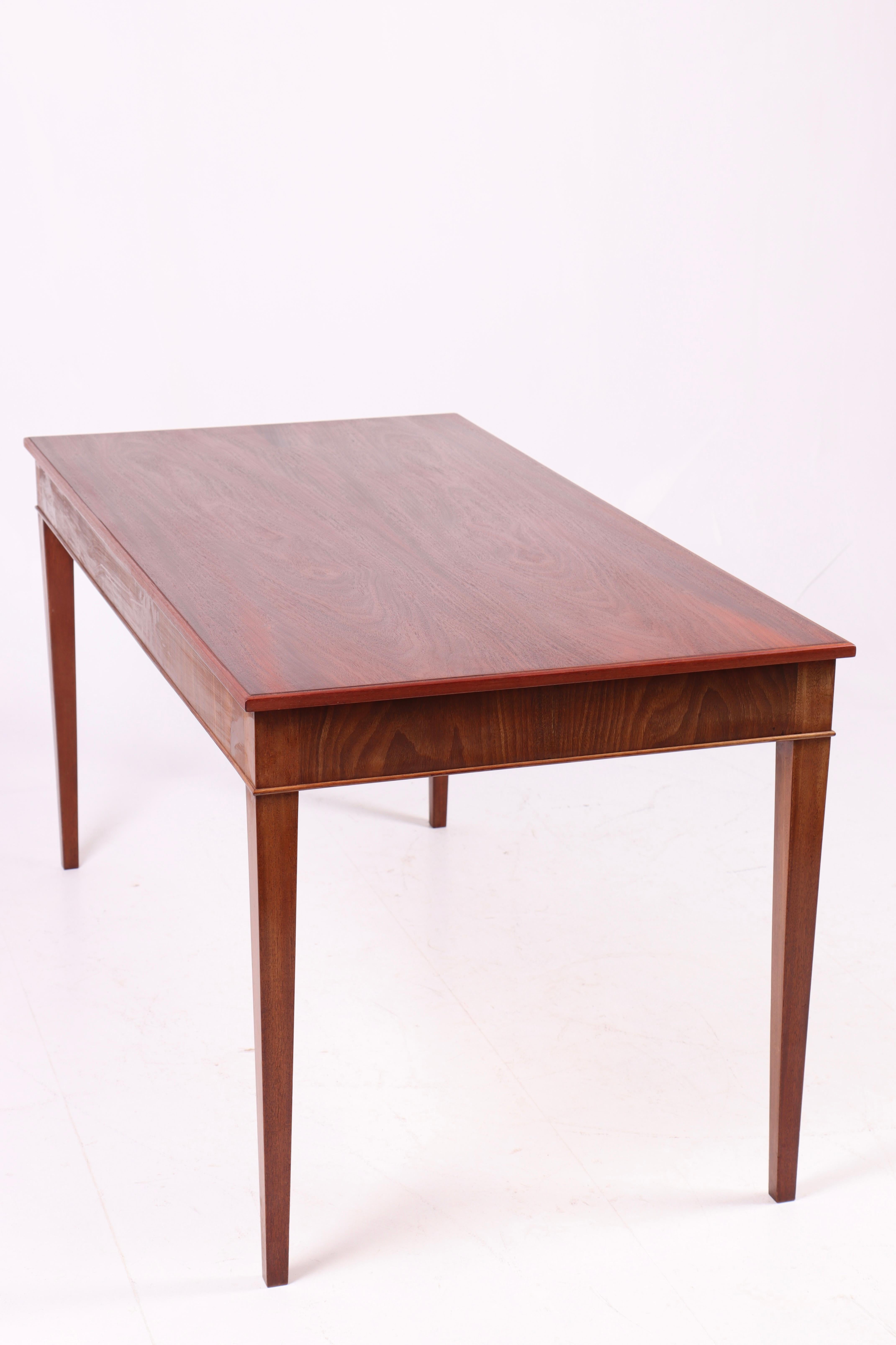 Mid-20th Century Midcentury Desk in Mahogany Designed by Frits Heningsen, 1950s