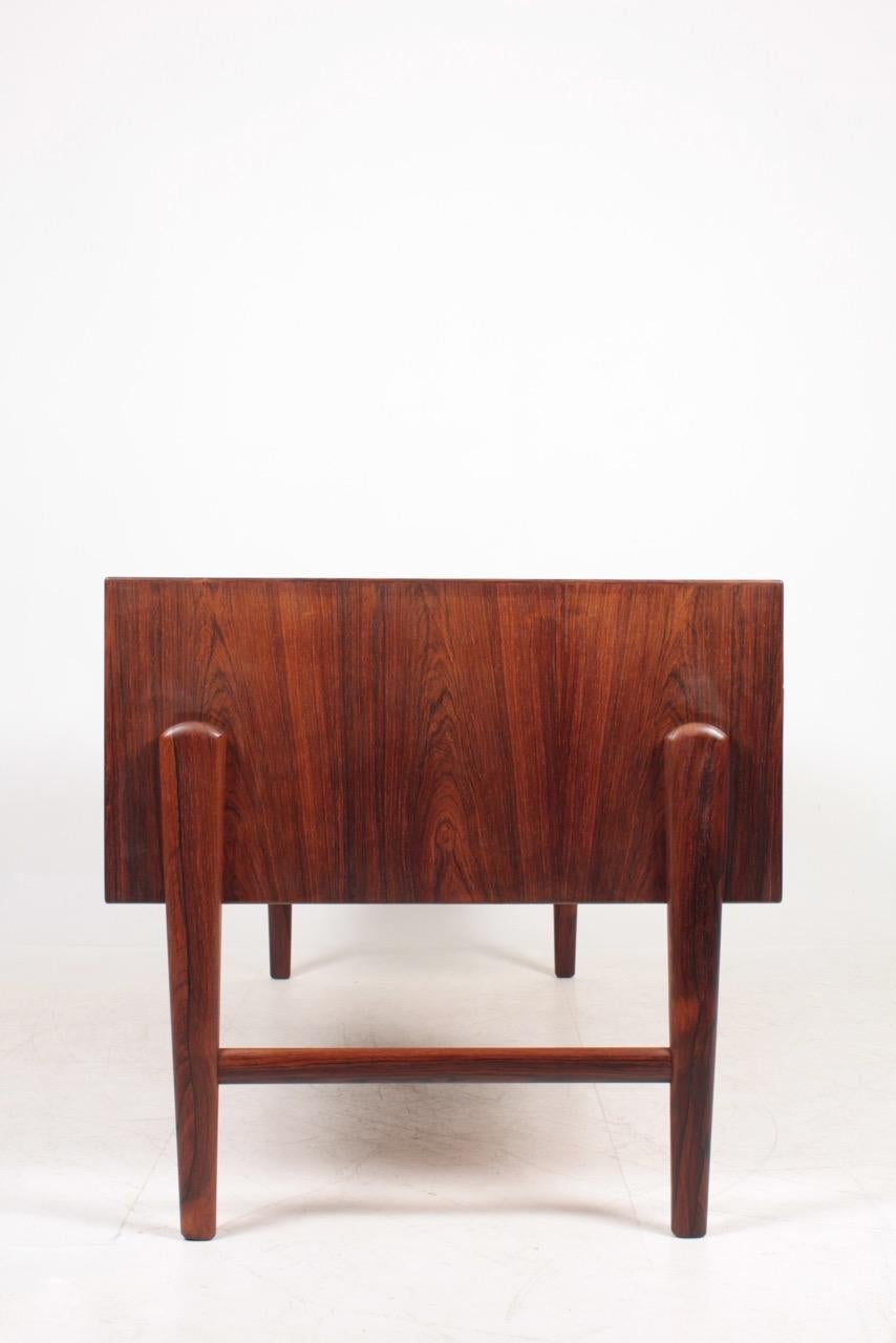 Mid-20th Century Midcentury Desk in Rosewood, Danish Modern, 1960s