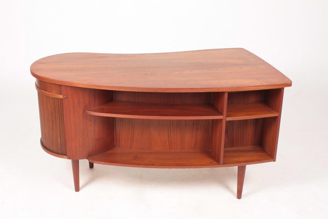 Midcentury Desk in Teak by Kai Kristiansen, Made in Denmak, 1950s 4