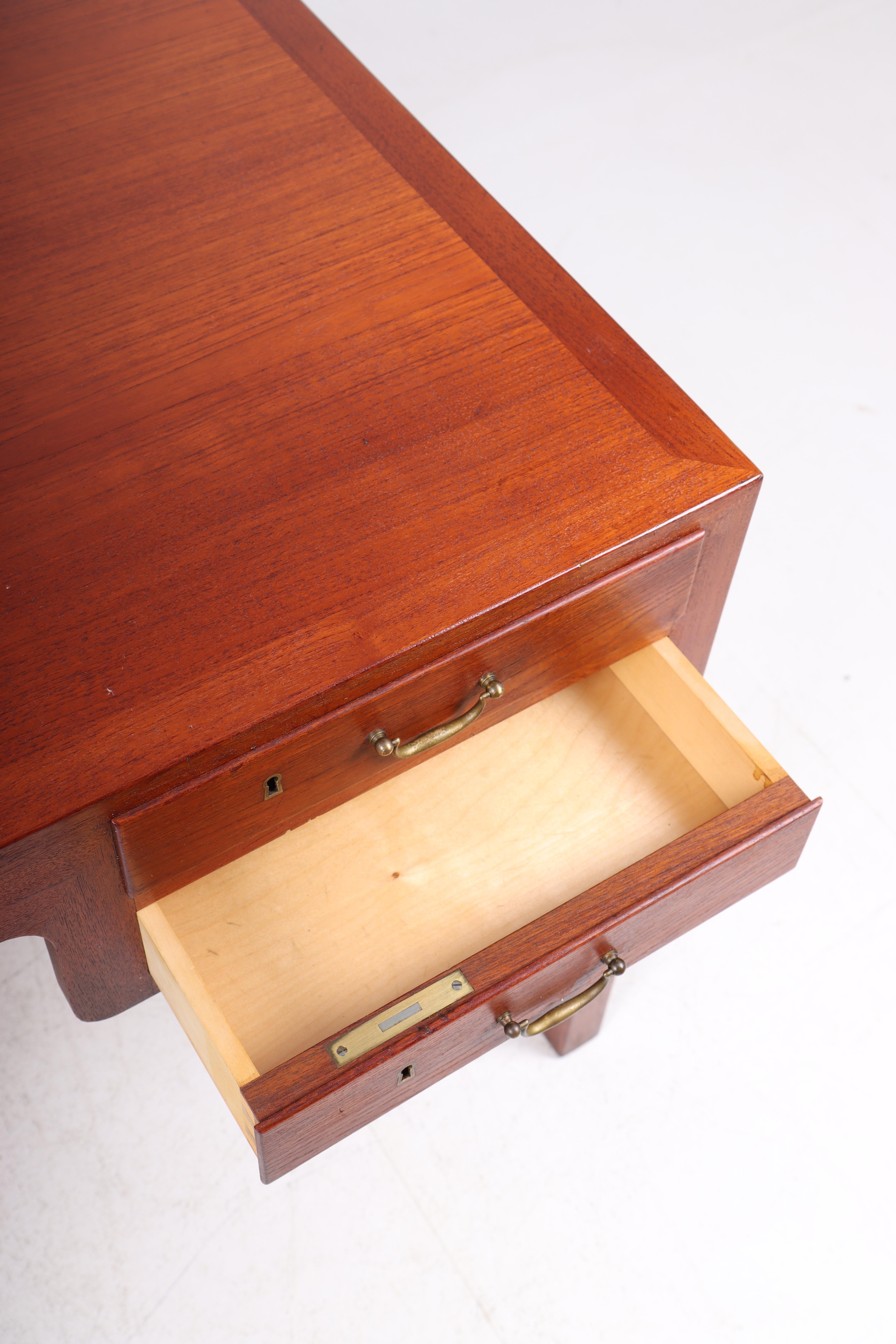 Mid-20th Century Mid-Century Desk in Teak Designed by Ole Wanscher, 1950s