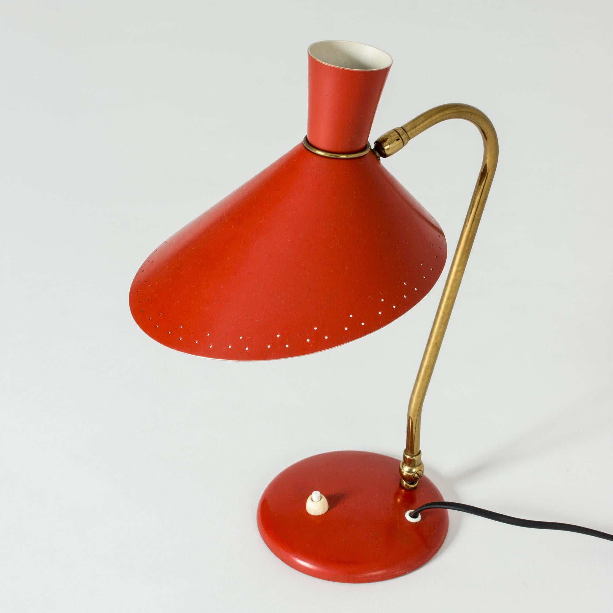 Swedish Midcentury Desk Lamp by Svend Aage Holm Sørensen