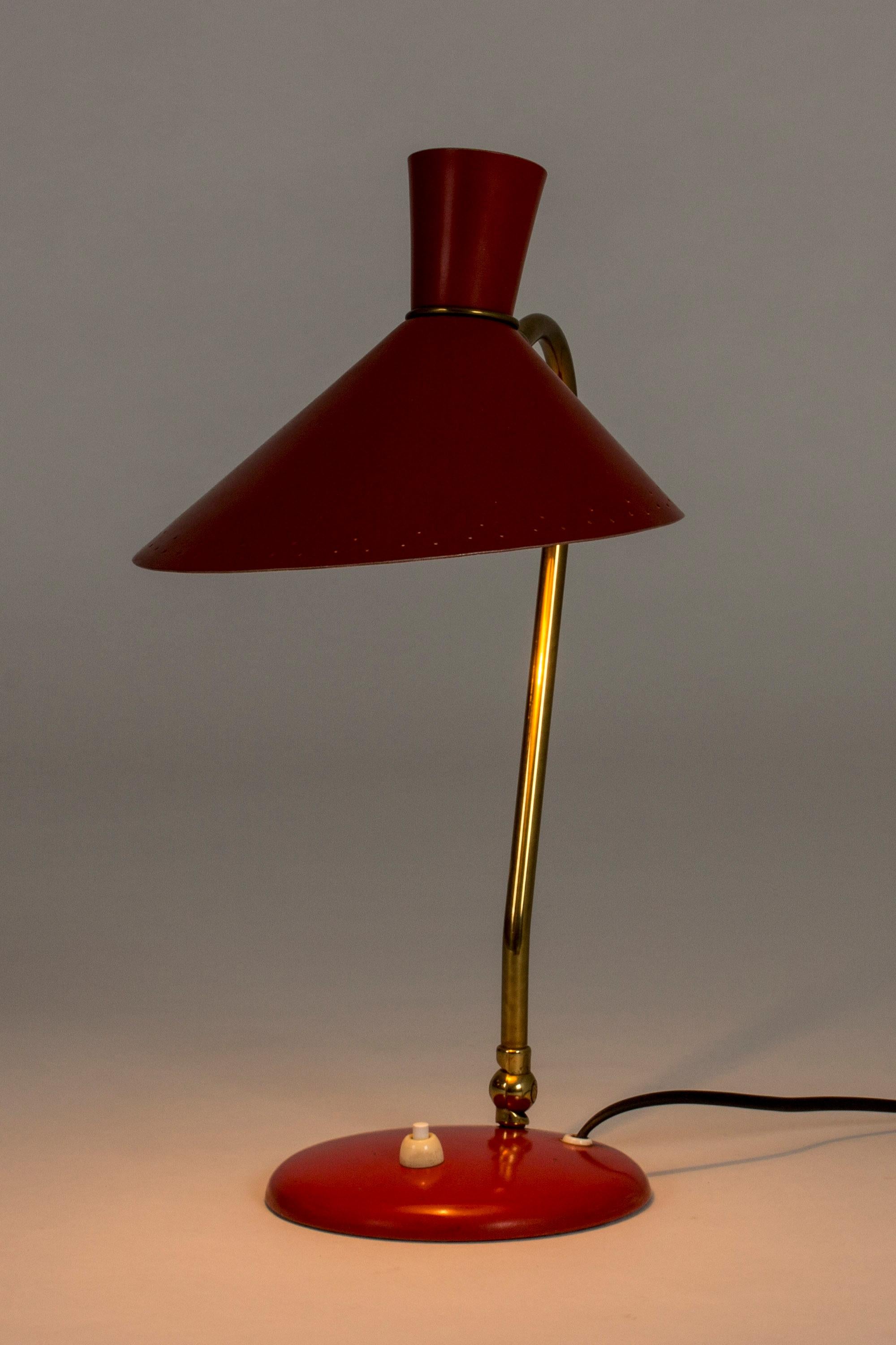 Schreibtischlampe aus der Mitte des Jahrhunderts von Svend Aage Holm Sørensen 2