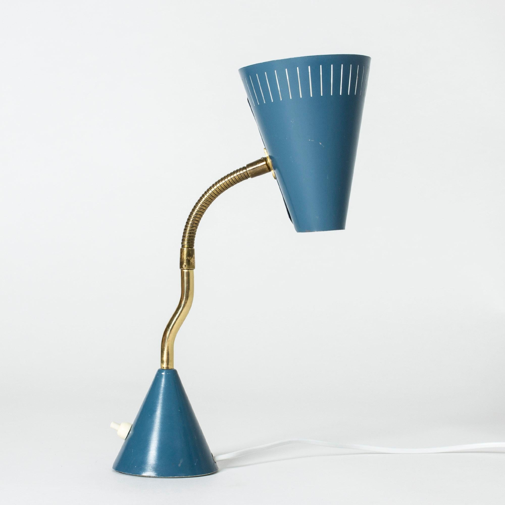 Scandinavian Modern Midcentury Desk Lamp from Falkenbergs Belysning