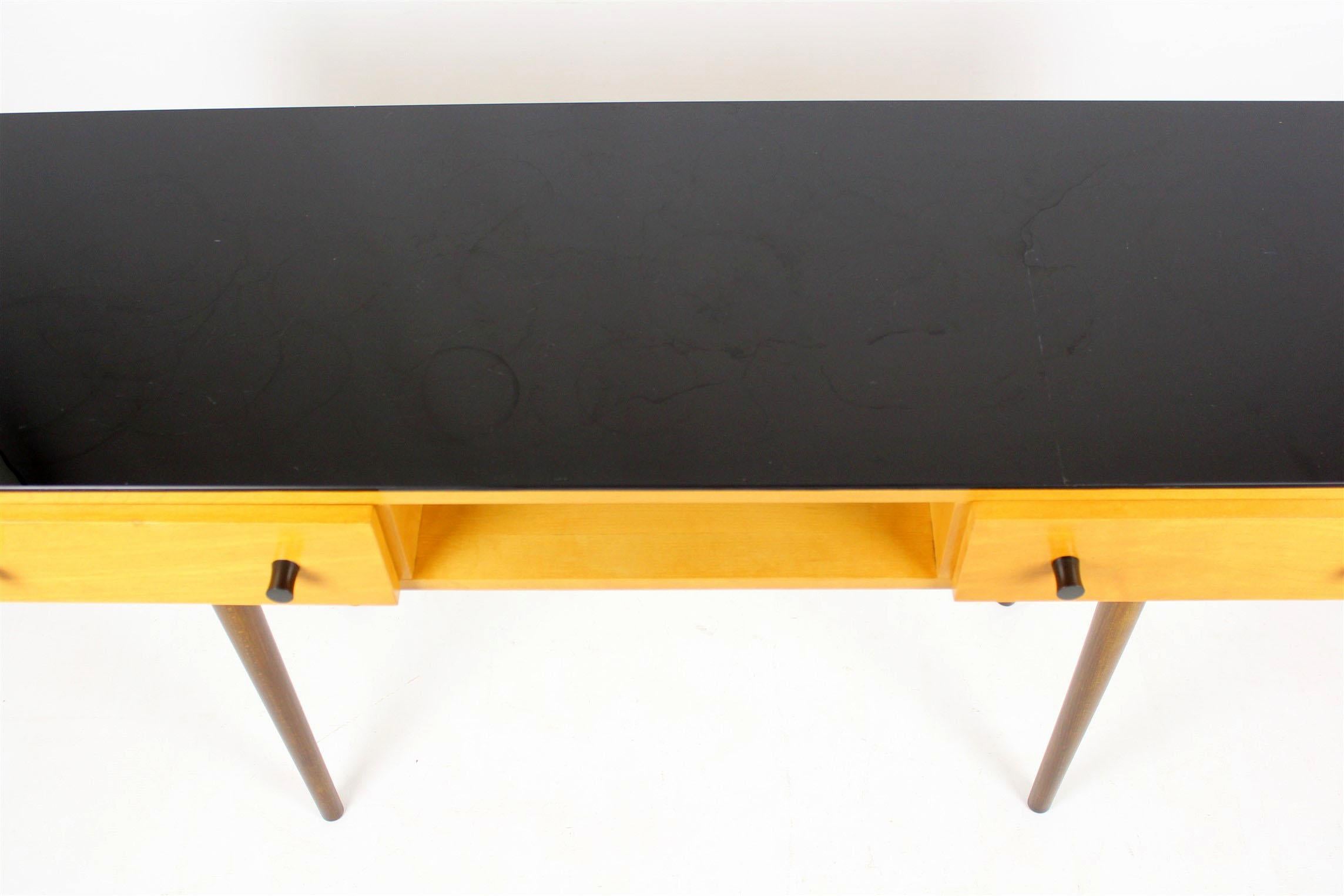 Midcentury Desk or Console Table by M. Požár for Up Bučovice, 1960s 6