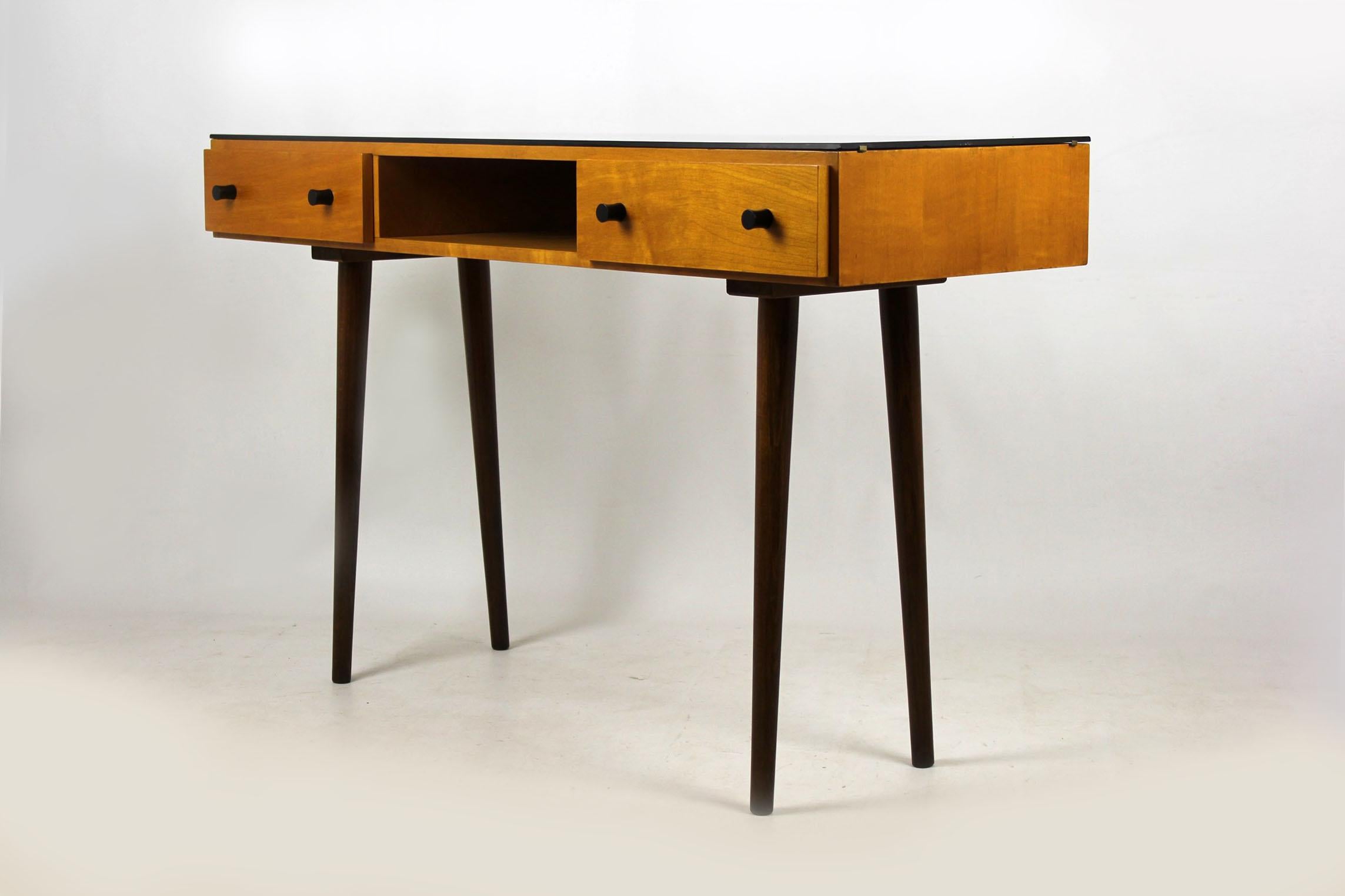 20th Century Midcentury Desk or Console Table by M. Požár for Up Bučovice, 1960s