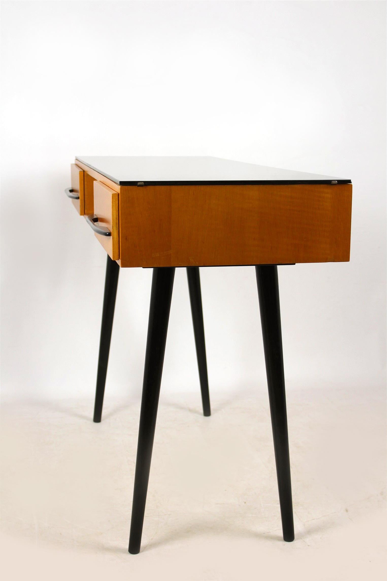 Midcentury Desk or Console Table by Mojmír Požár for UP Bučovice, 1960s 3