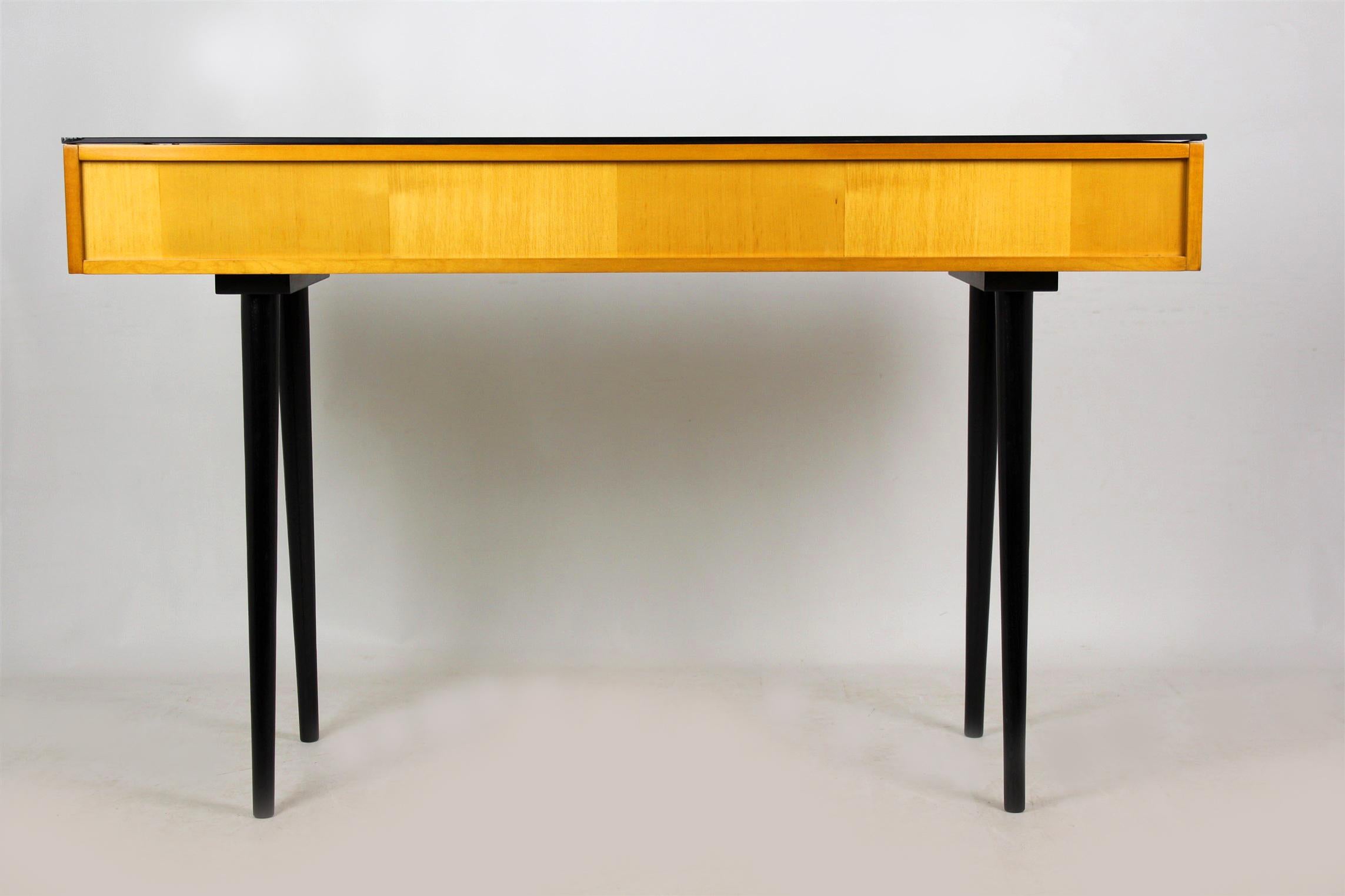 Midcentury Desk or Console Table by Mojmír Požár for UP Bučovice, 1960s 5