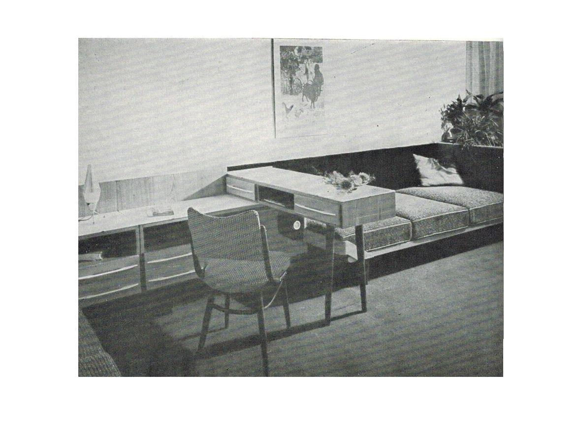Midcentury Desk or Console Table by Mojmír Požár for UP Bučovice, 1960s 8