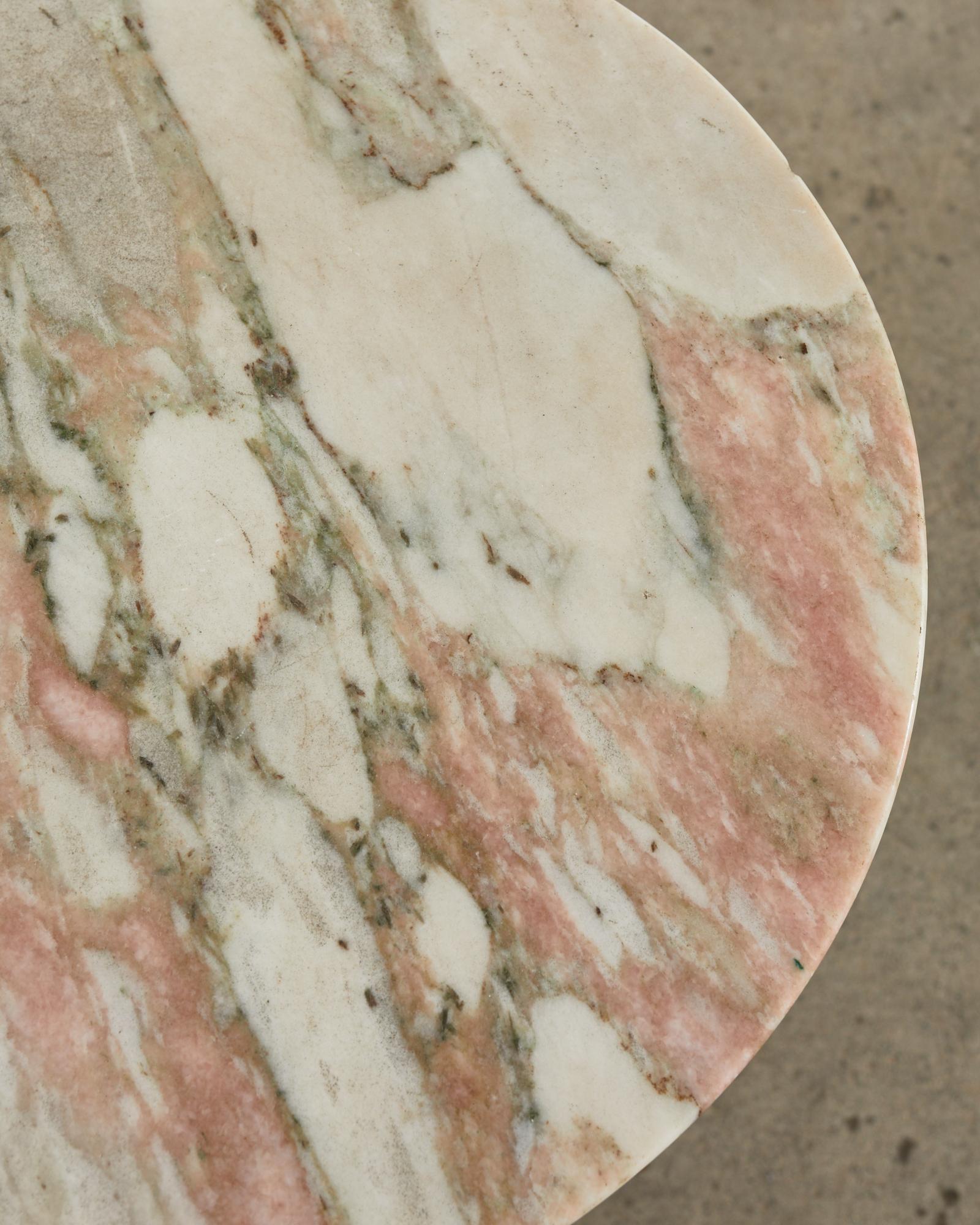 19th Century English Georgian Marble Top Tripod Drinks Table 4
