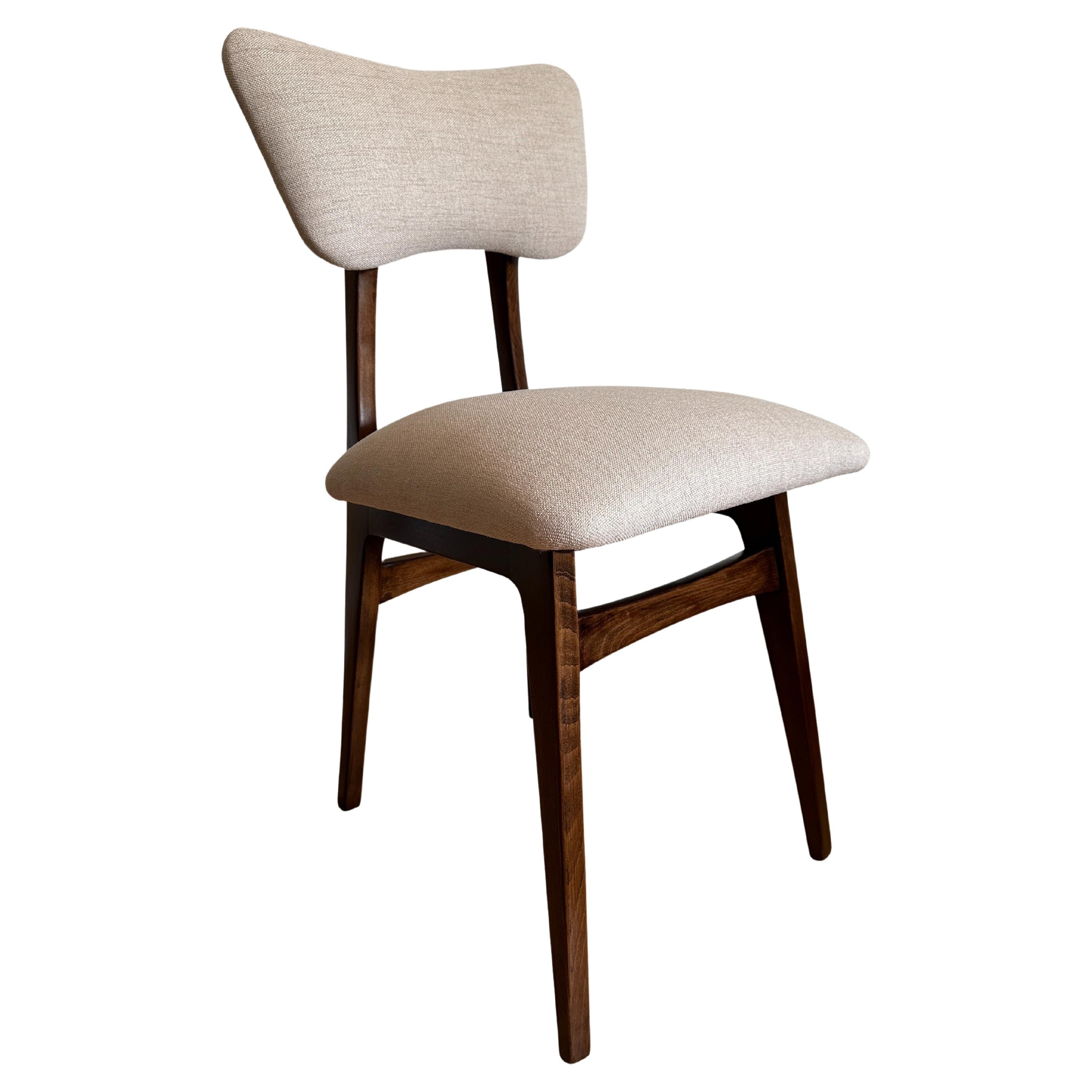 Midcentury Dining Chair in Beige, Europe, 1960s For Sale