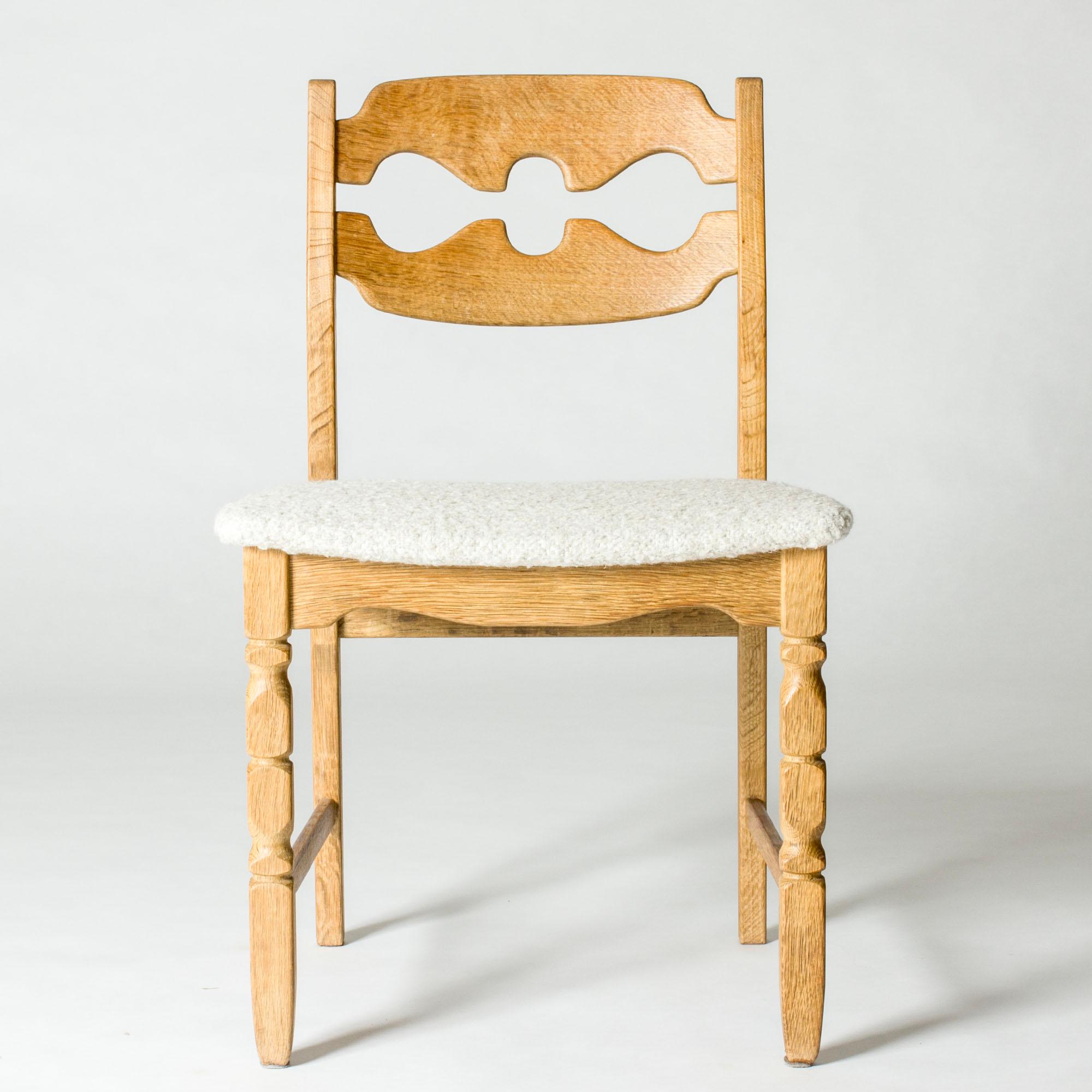 Midcentury dining chairs by Henning Kjærnulf, Denmark, 1960s, set of six In Good Condition For Sale In Stockholm, SE