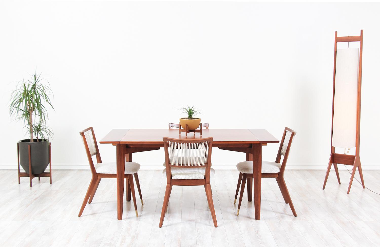 Mid-Century Modern Midcentury Dining Chairs by John Keal for Brown Saltman